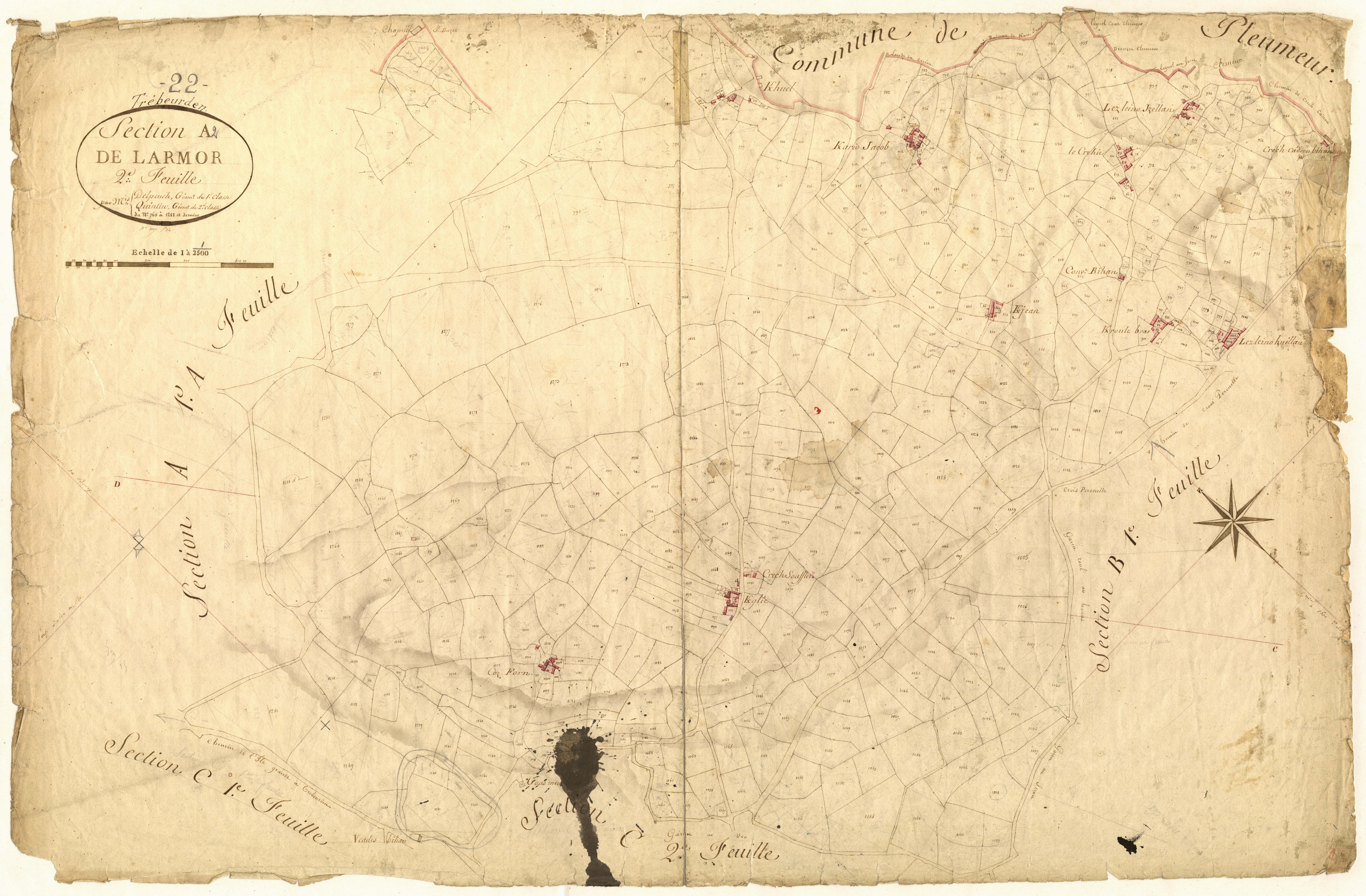 Trébeurden - Section A, 2e feuille