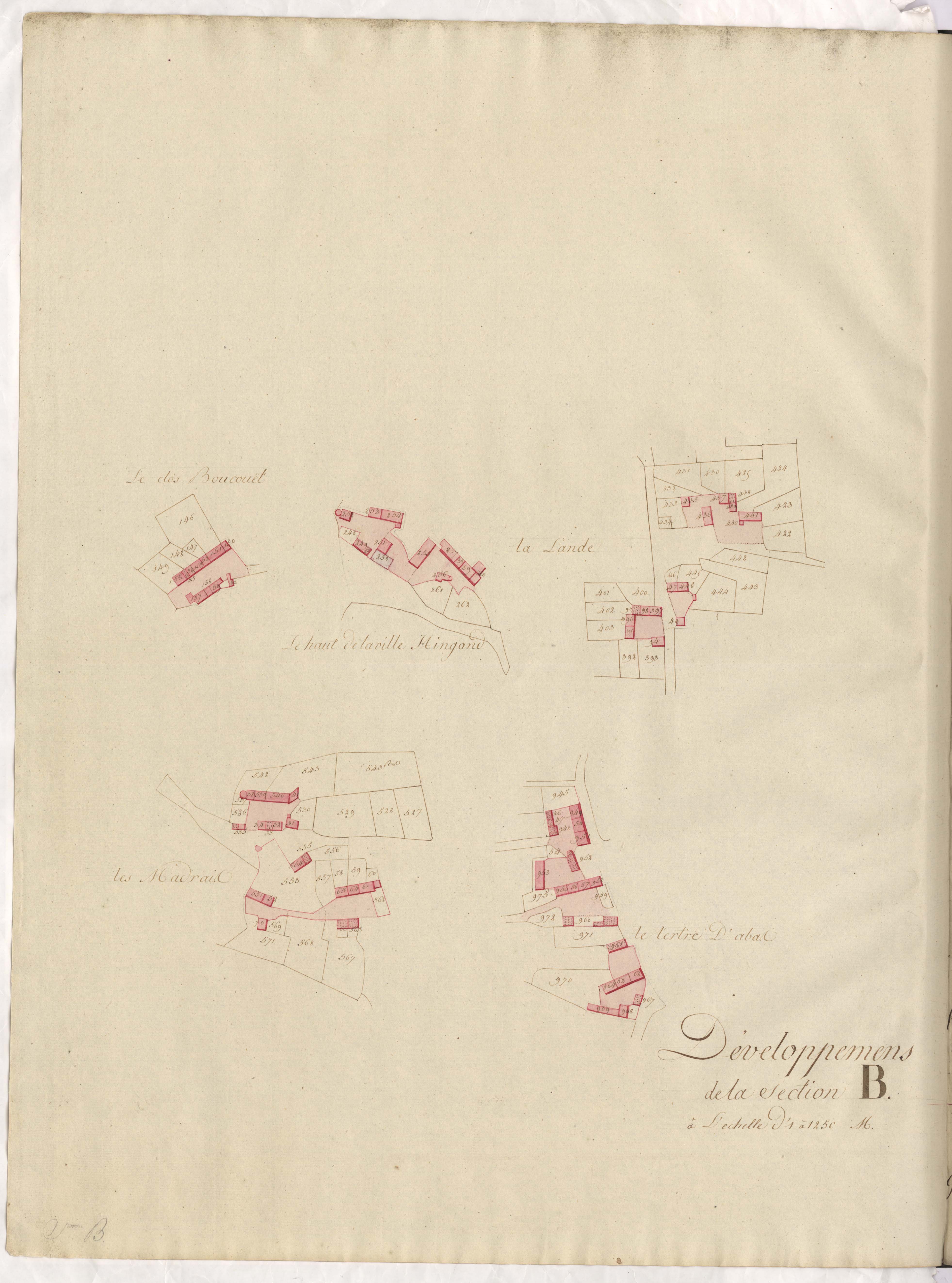 Trébry - Section B : développement
