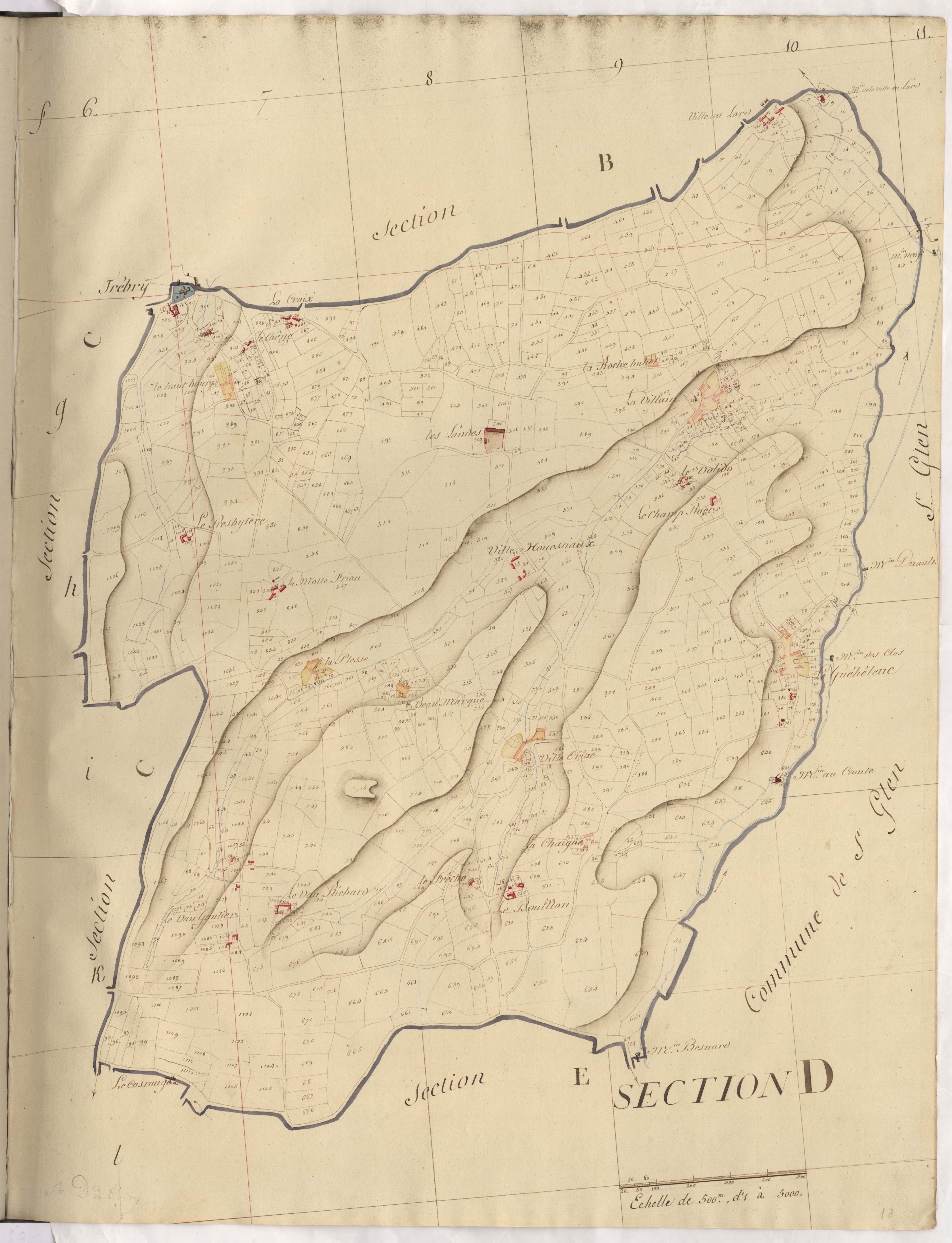 Trébry - Section D