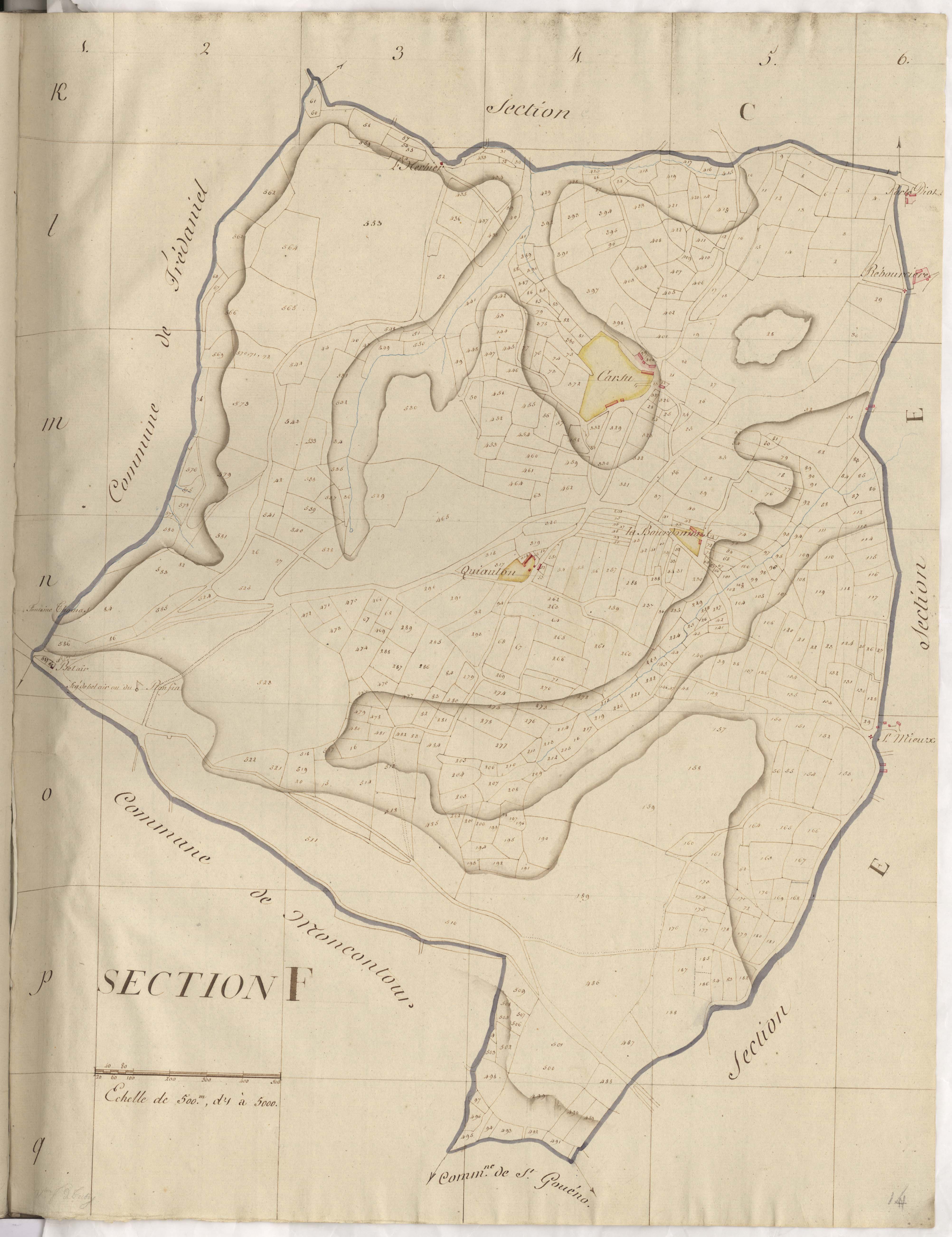Trébry - Section F