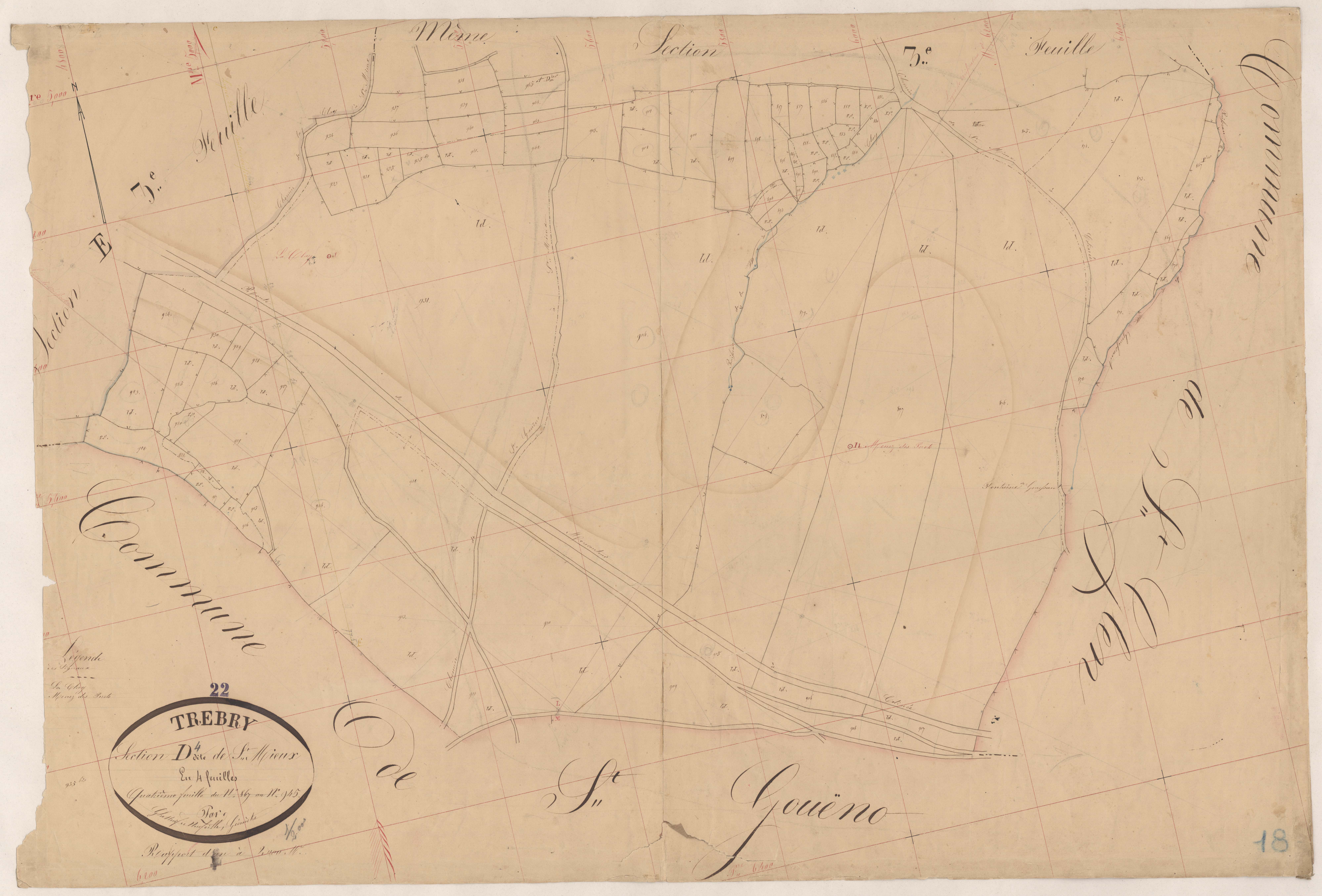 Trébry - Section D, 4e feuille