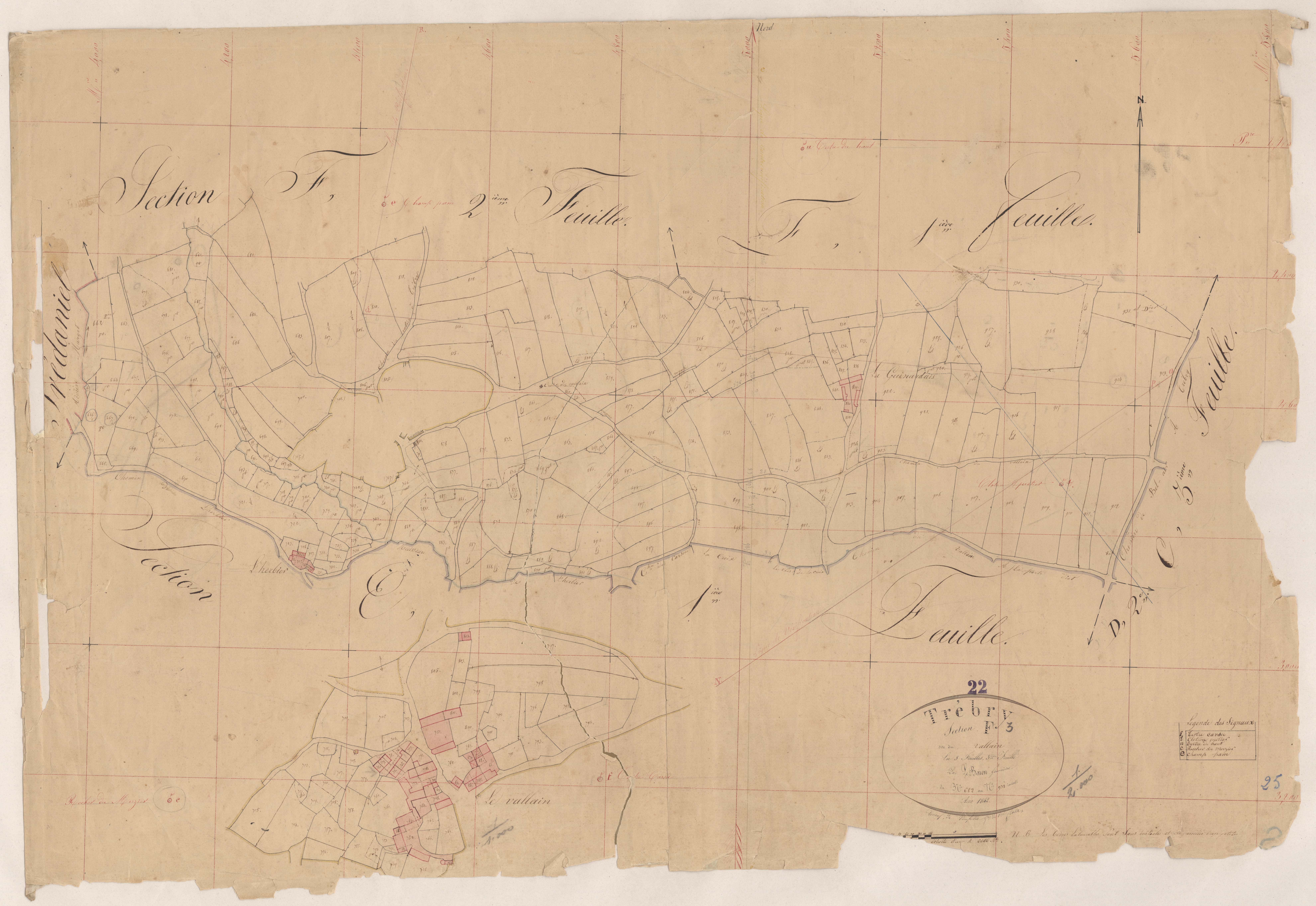Trébry - Section F, 3e feuille