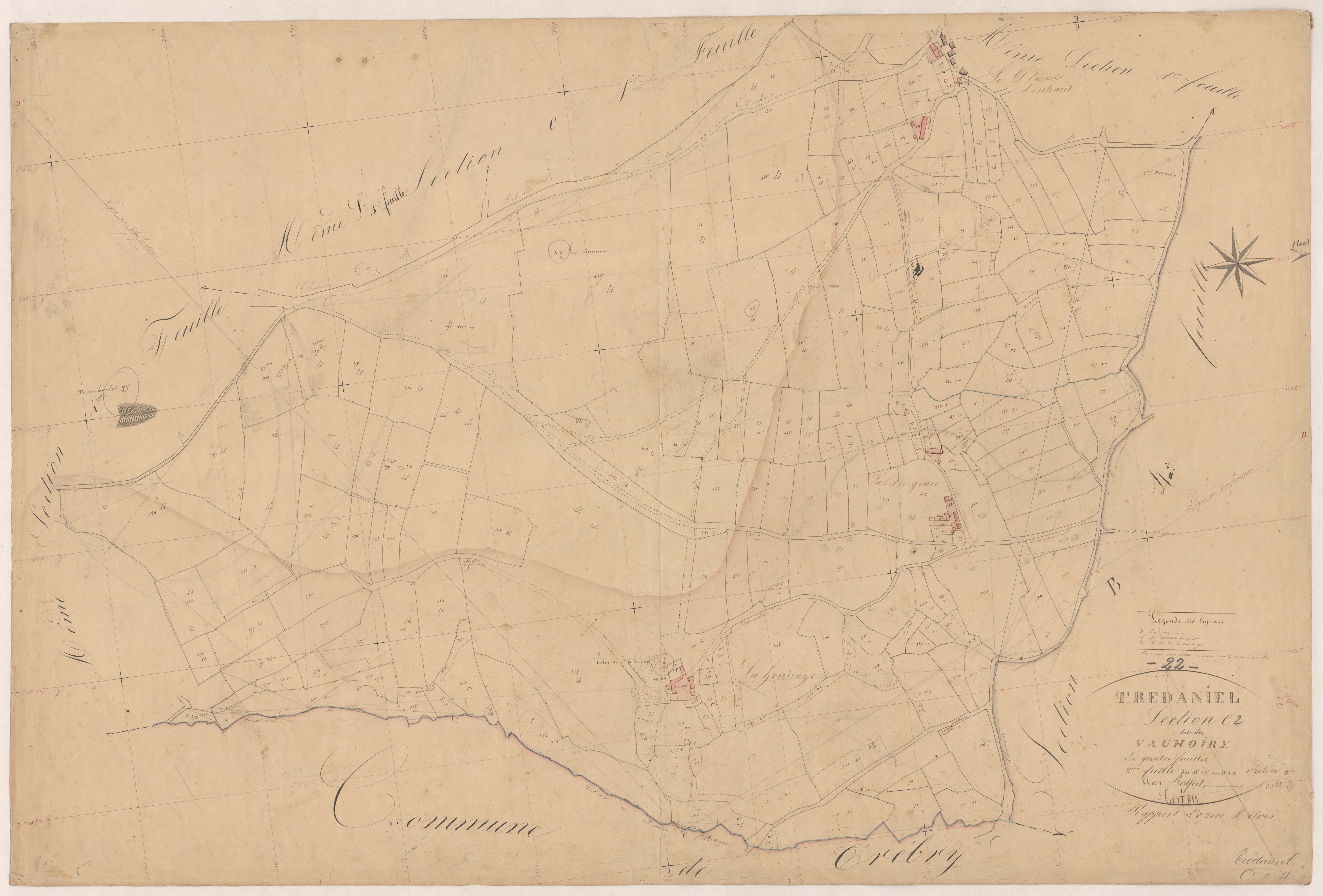 Trédaniel - Section C, 2e feuille