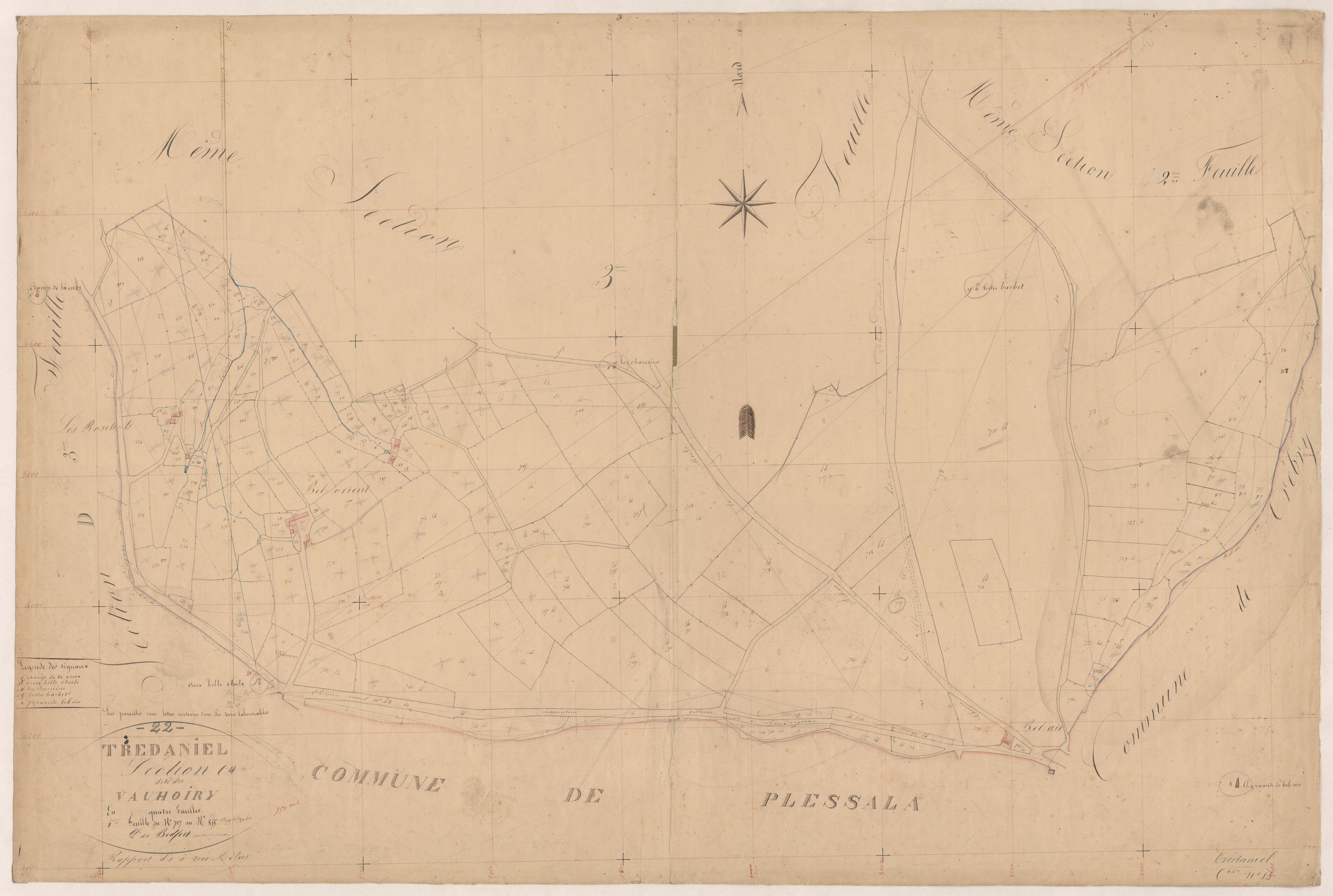 Trédaniel - Section C, 4e feuille