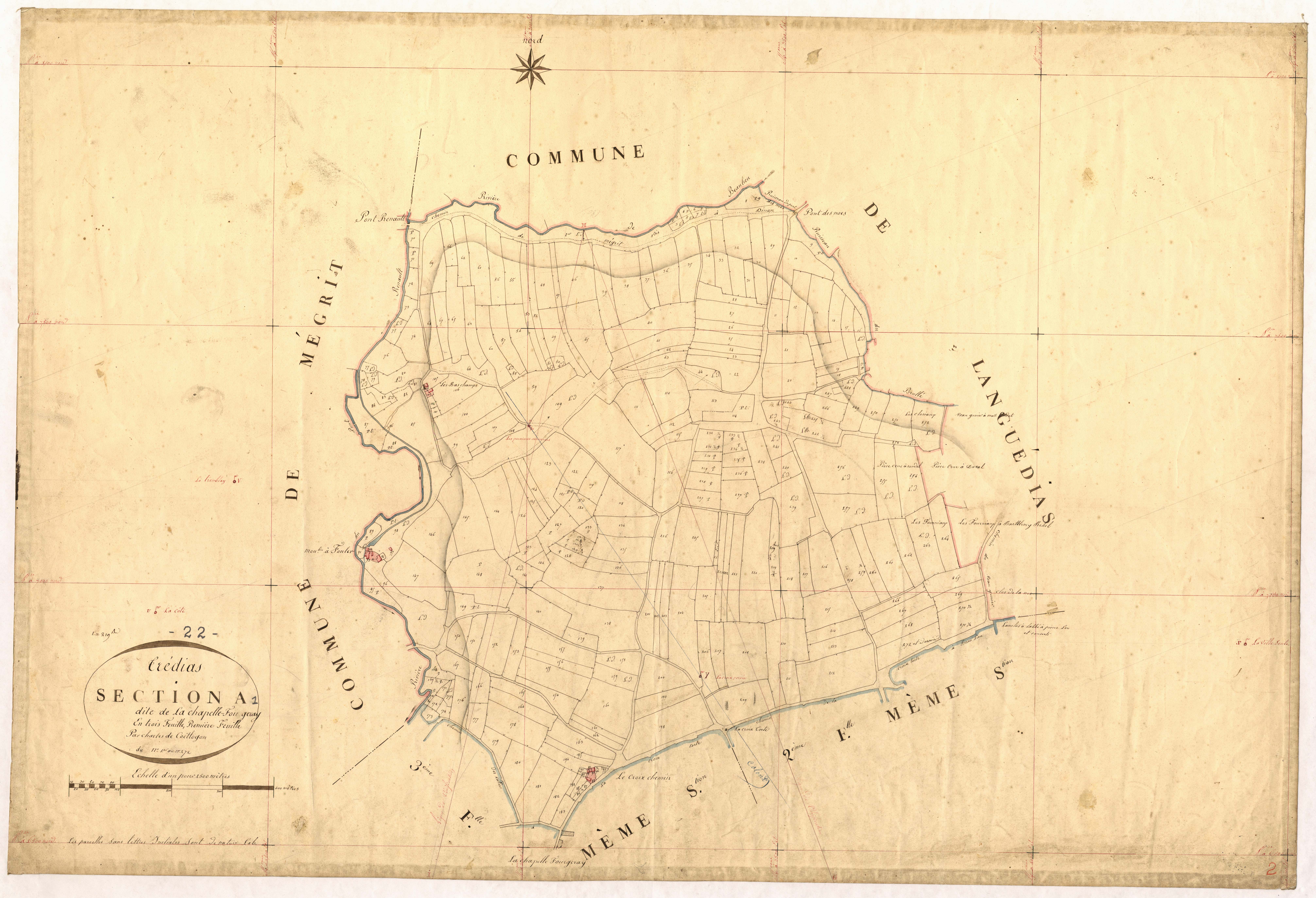 Trédias - Section A, 1re feuille
