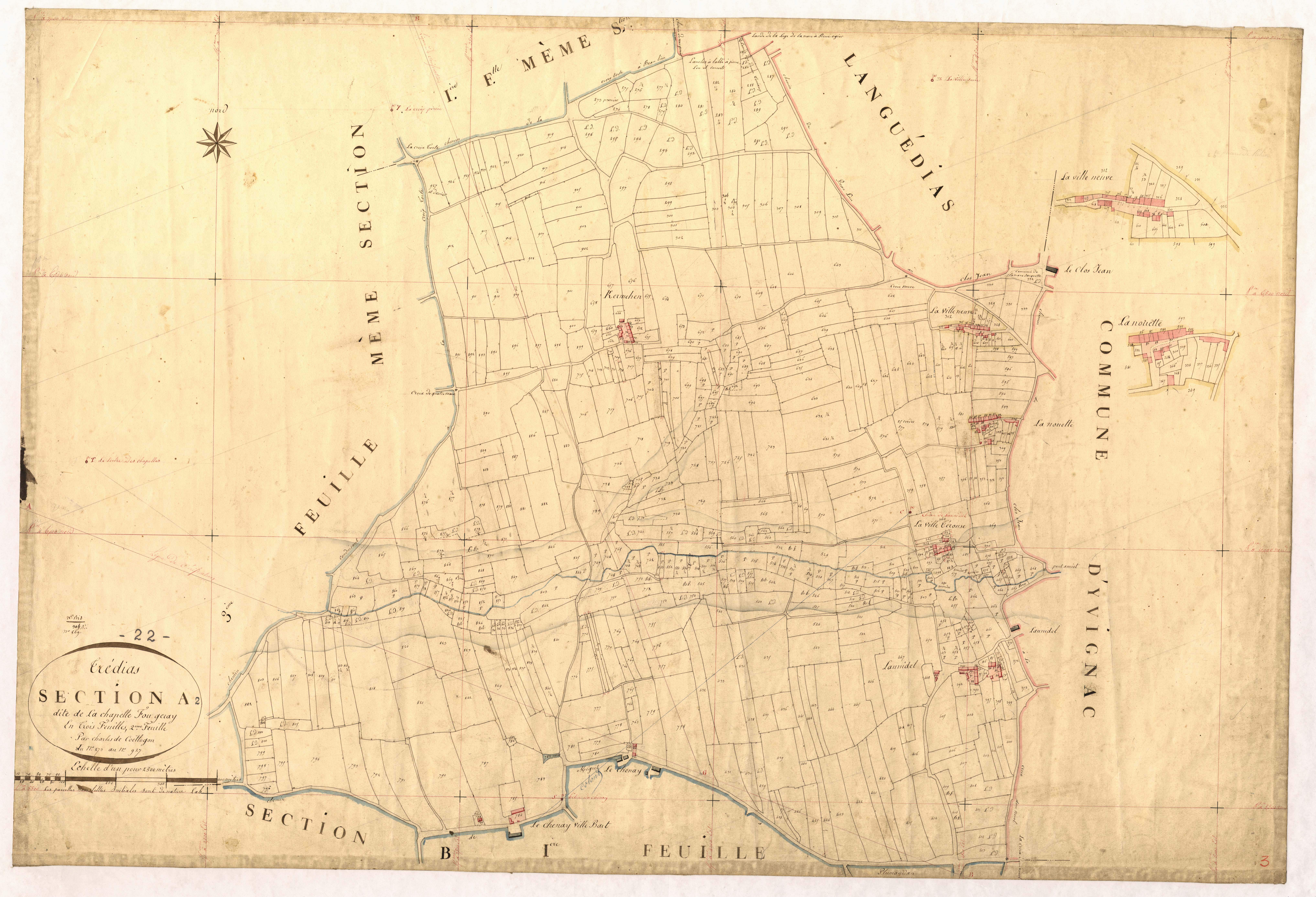 Trédias - Section A, 2e feuille