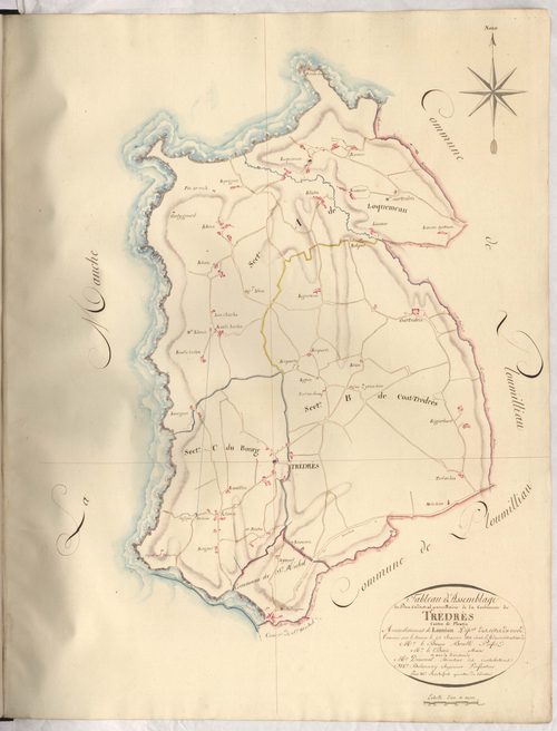 Trédrez-Locquémeau - Tableau d'assemblage
