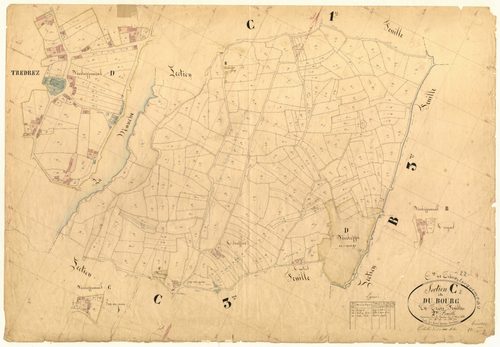 Trédrez-Locquémeau - Section C, 2e feuille