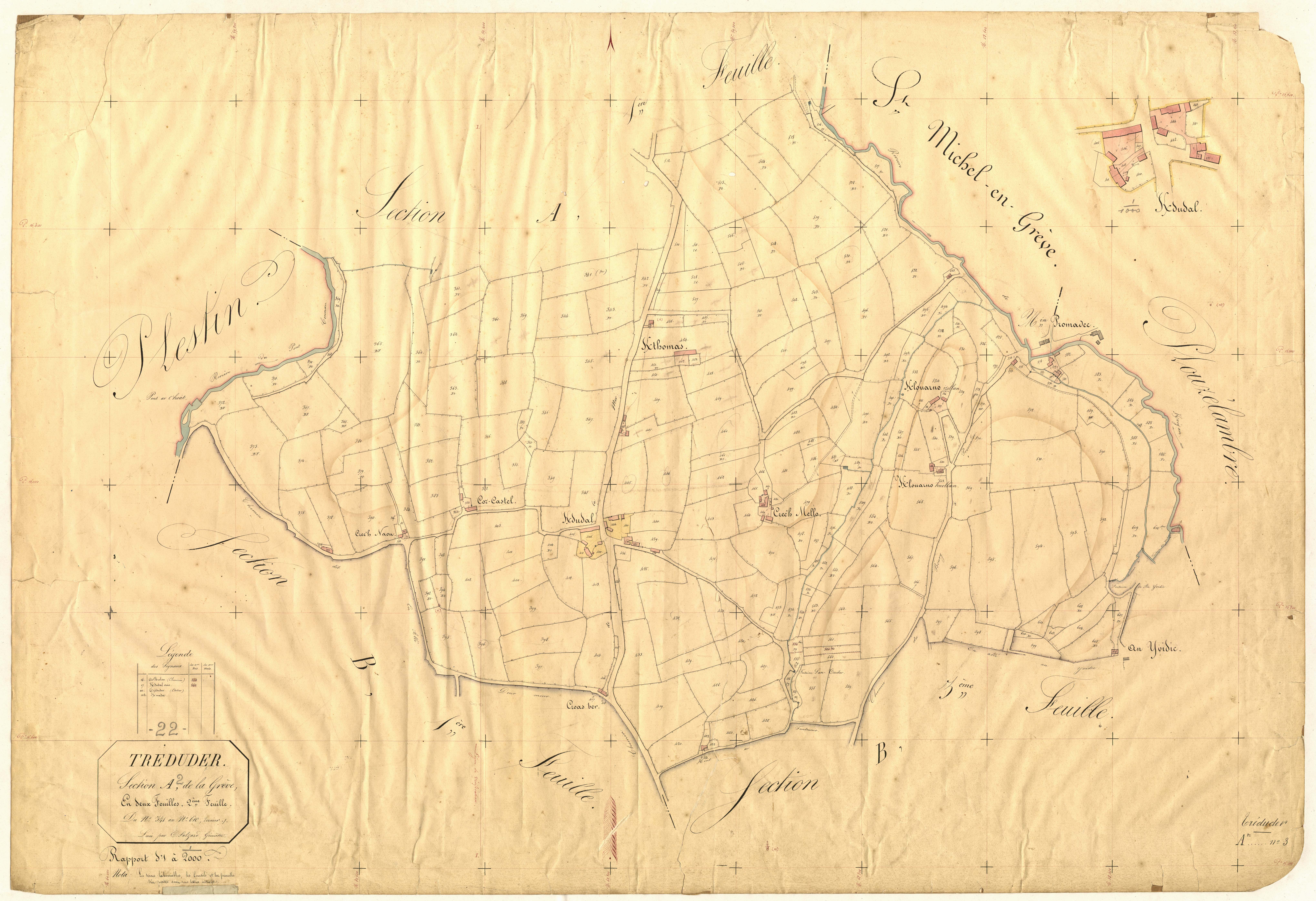 Tréduder - Section A, 2e feuille