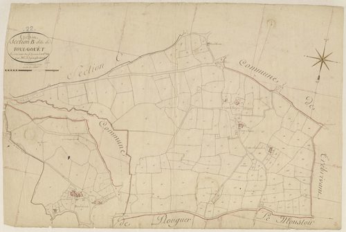 Treffrin - Section B, feuille unique