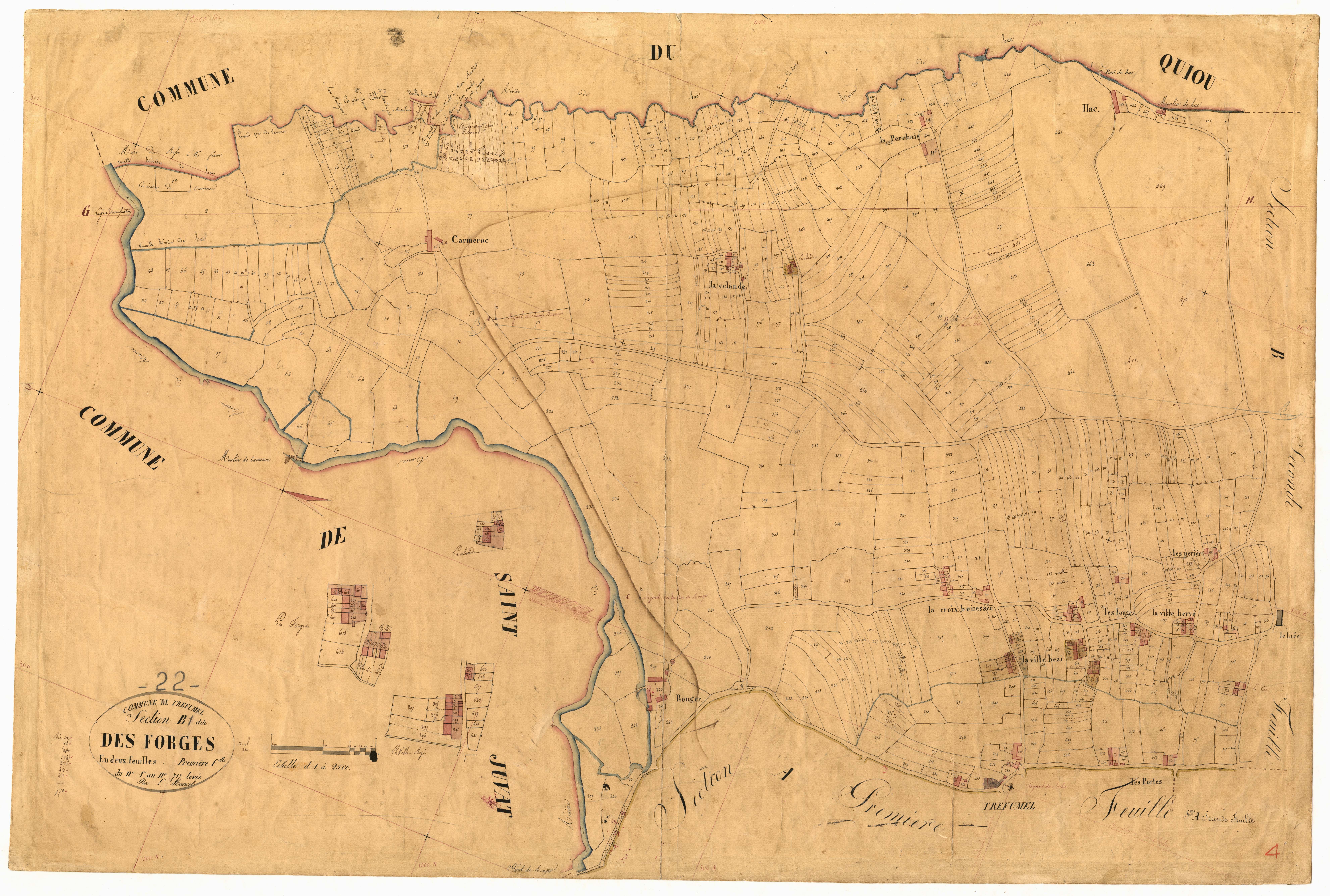 Tréfumel - Section B, 1re feuille