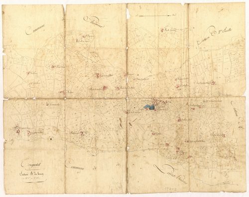 Trégastel - Section B, feuille unique.