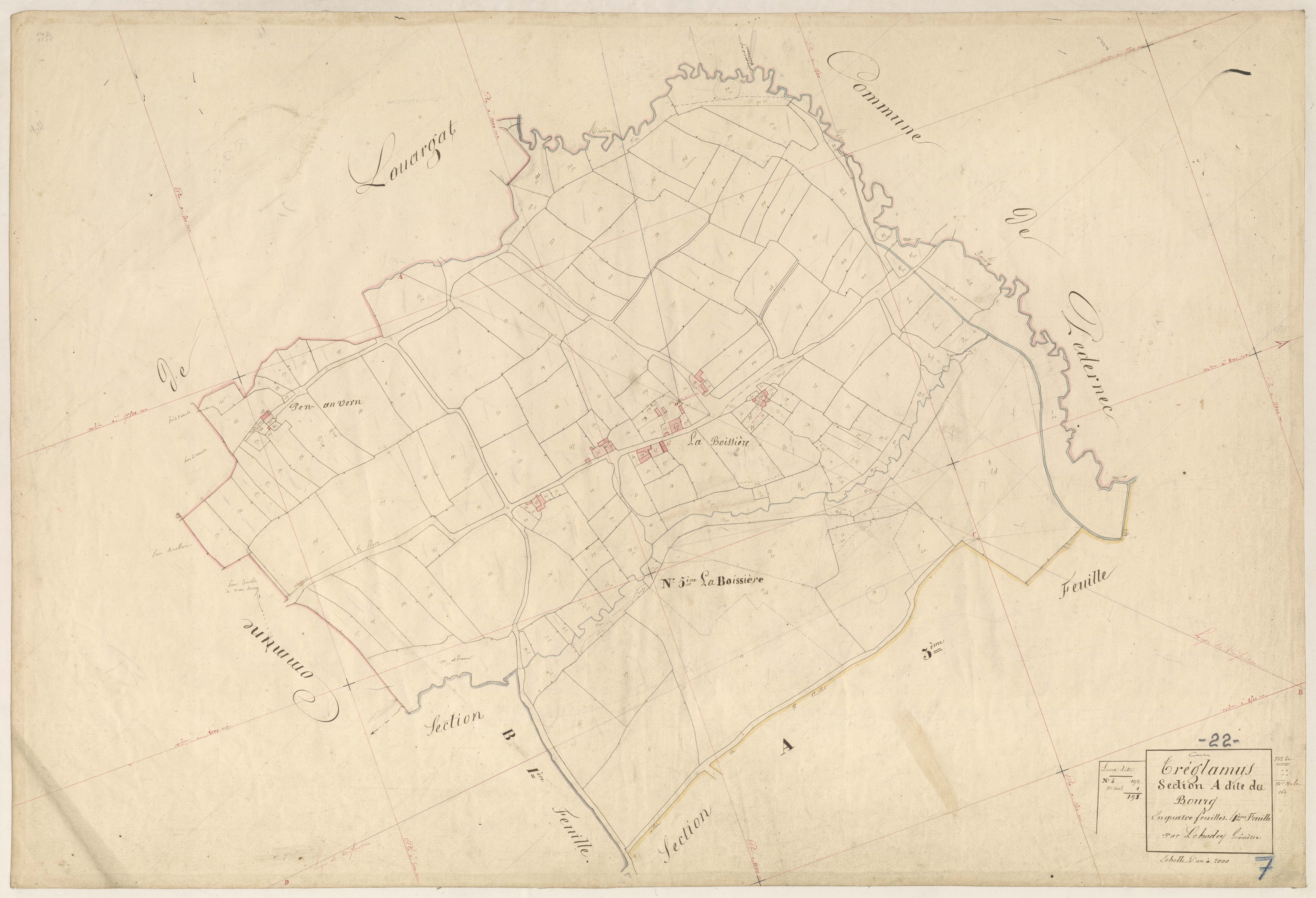 Tréglamus - Section A, 4e feuille