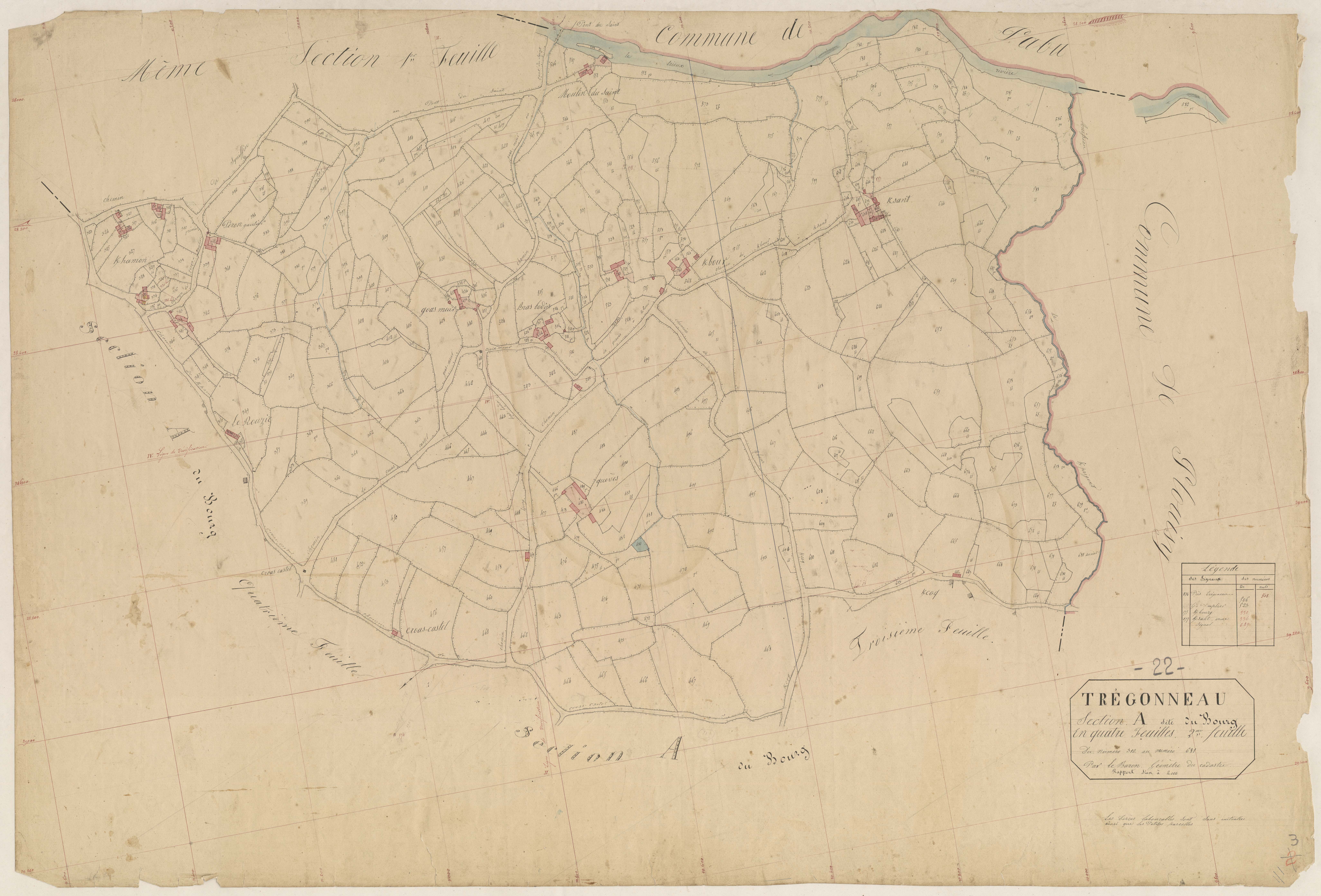 Trégonneau - Section A, 2e feuille