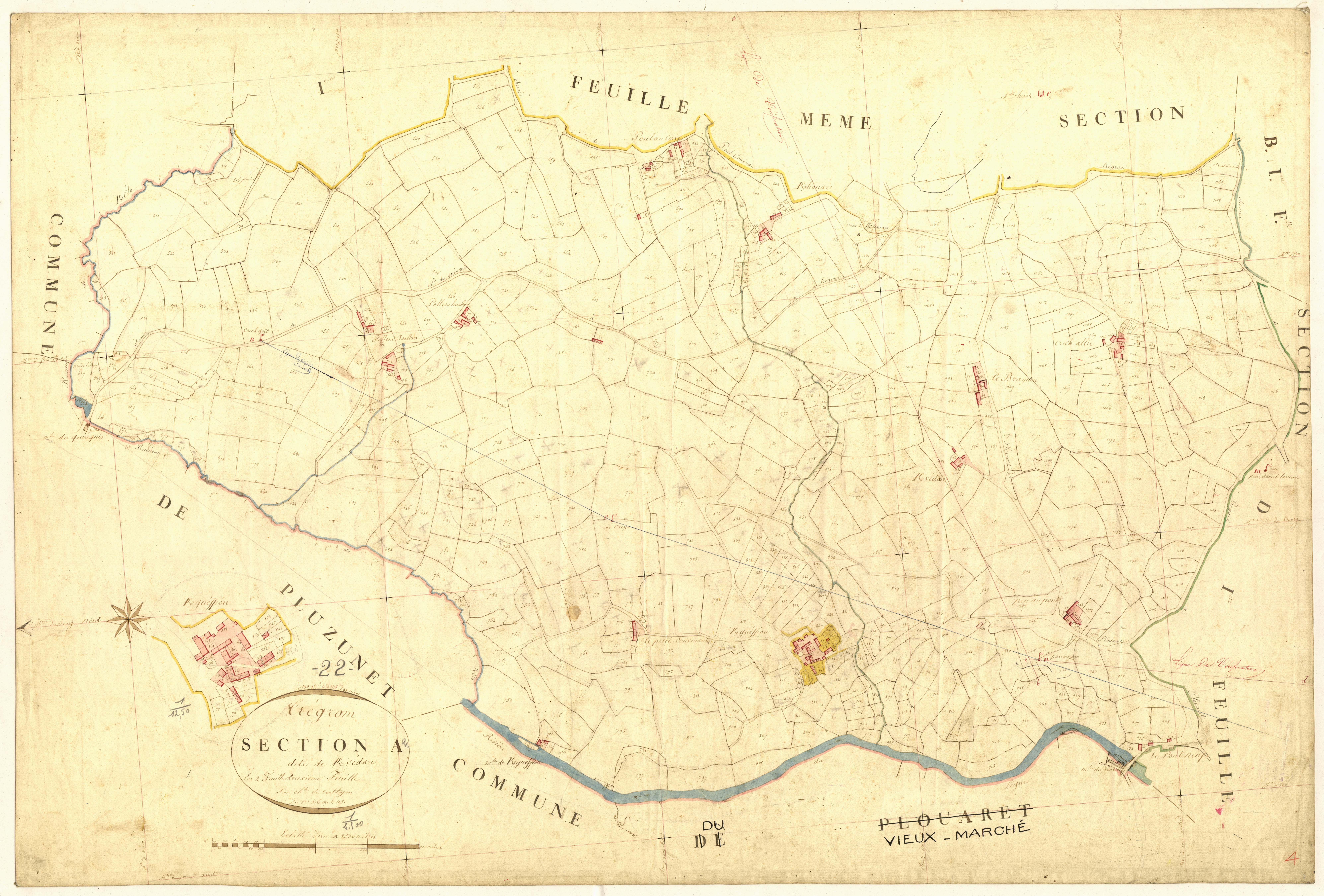 Trégrom - Section A, 2e feuille