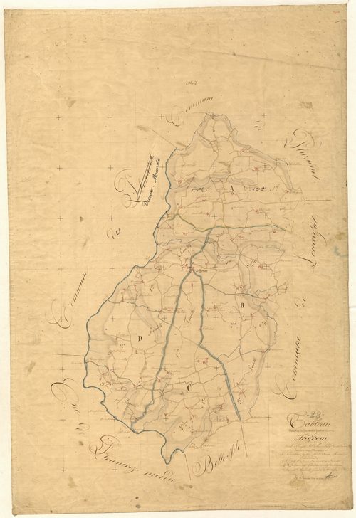 Trégrom - Tableau d'assemblage