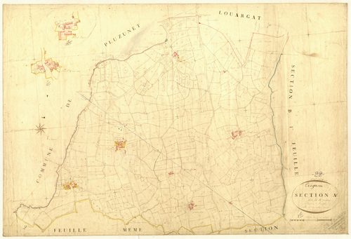 Trégrom - Section A, 1re feuille