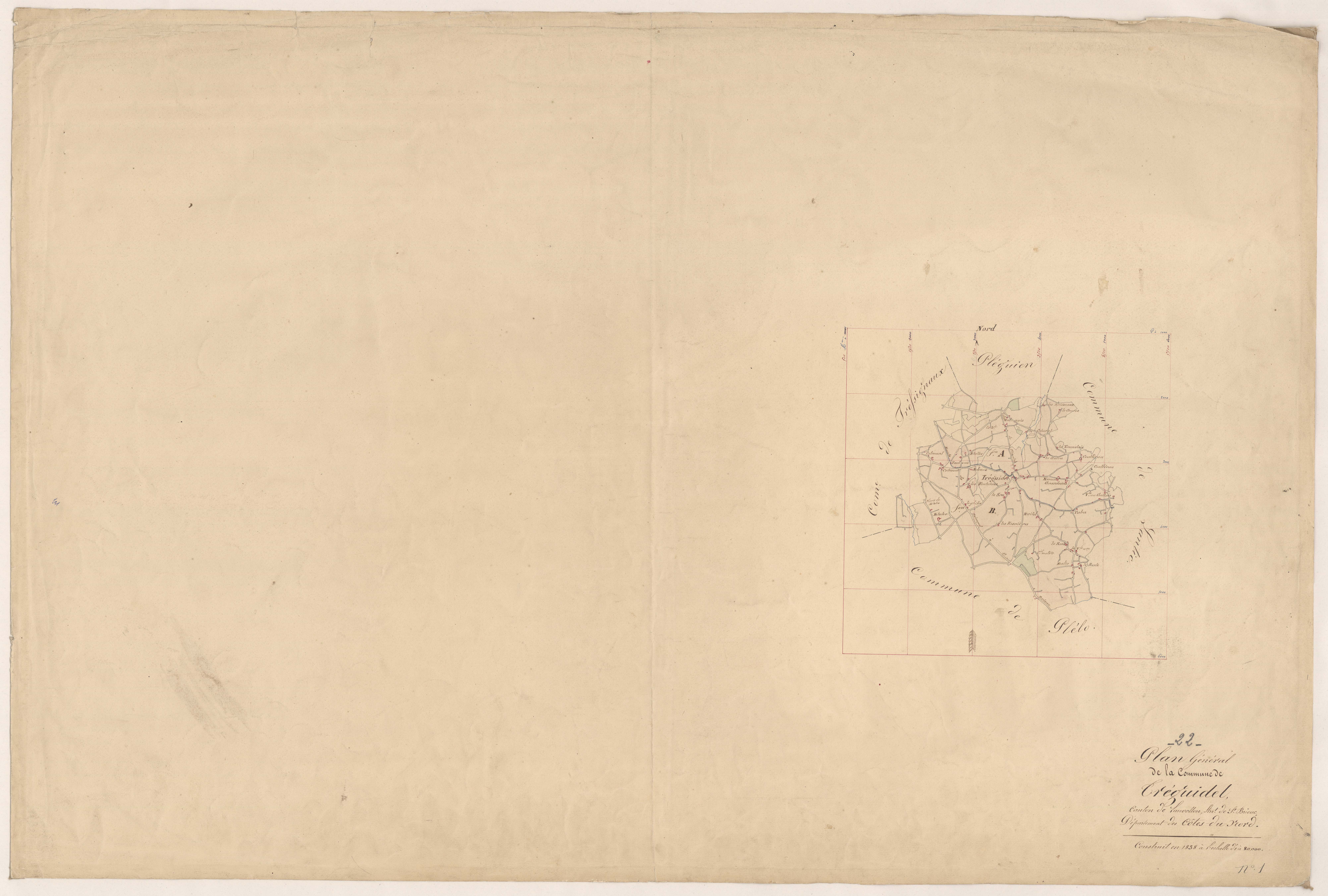 Tréguidel - Tableau d'assemblage