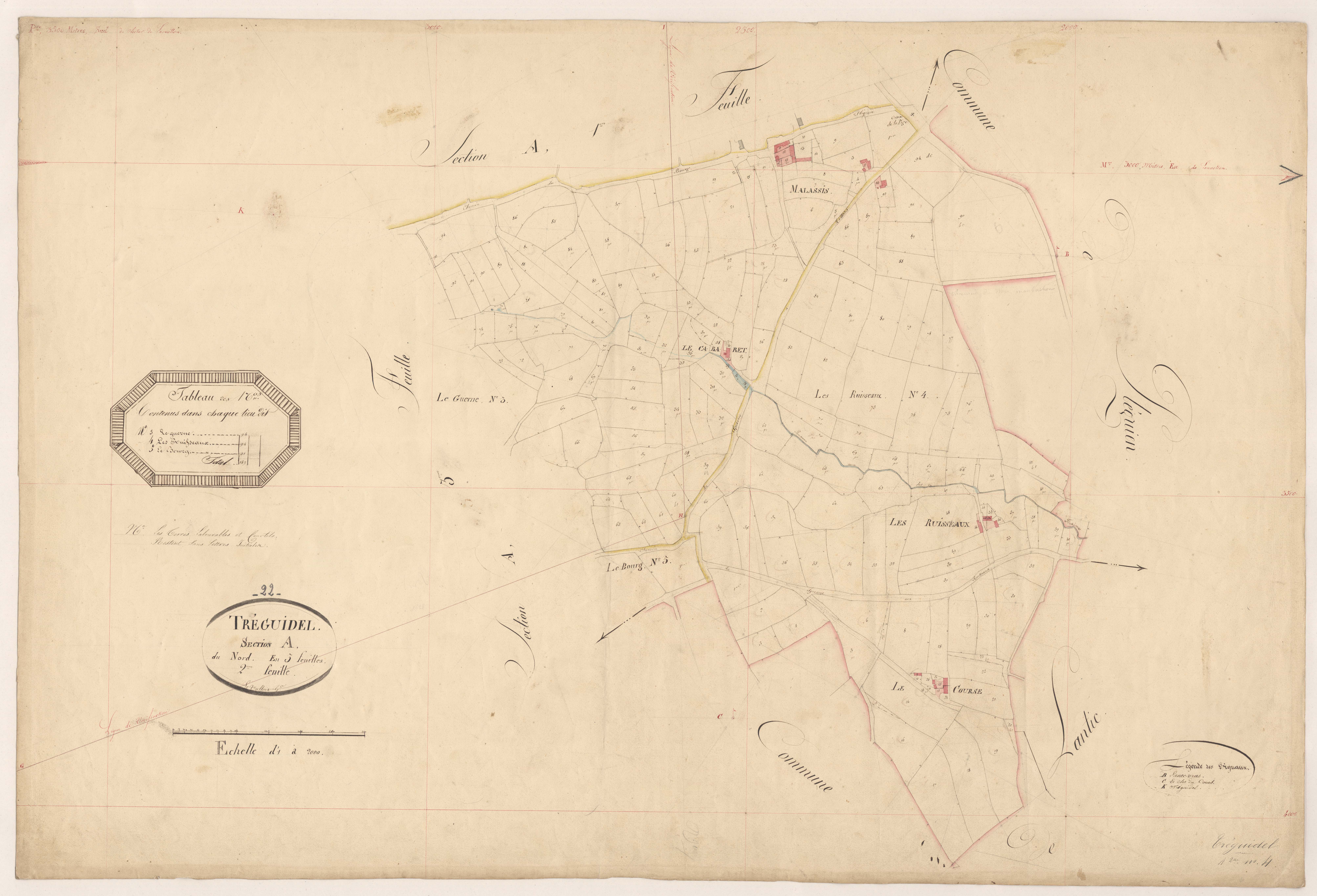Tréguidel - Section A, 2e feuille