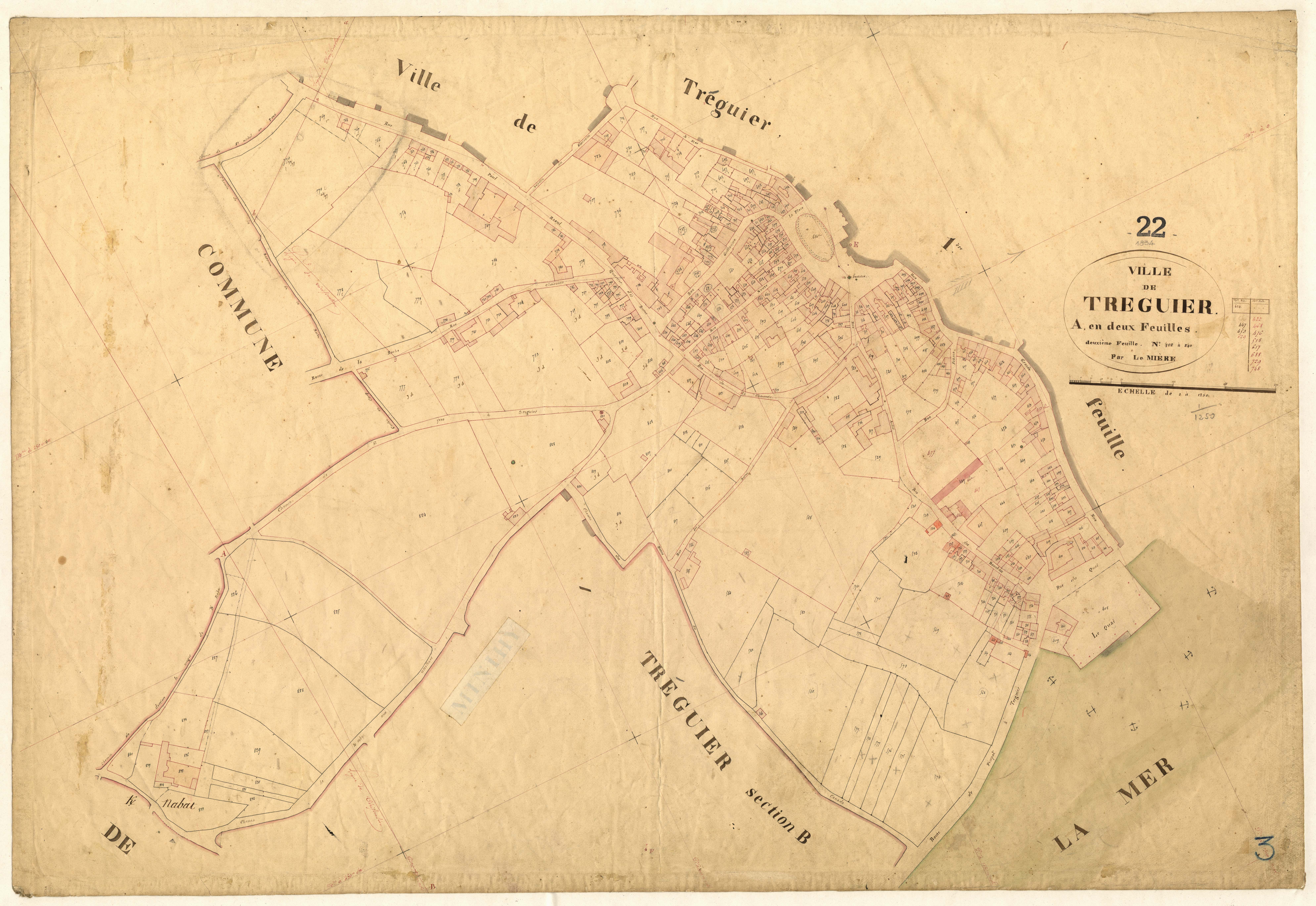 Tréguier - Section A, 2e feuille
