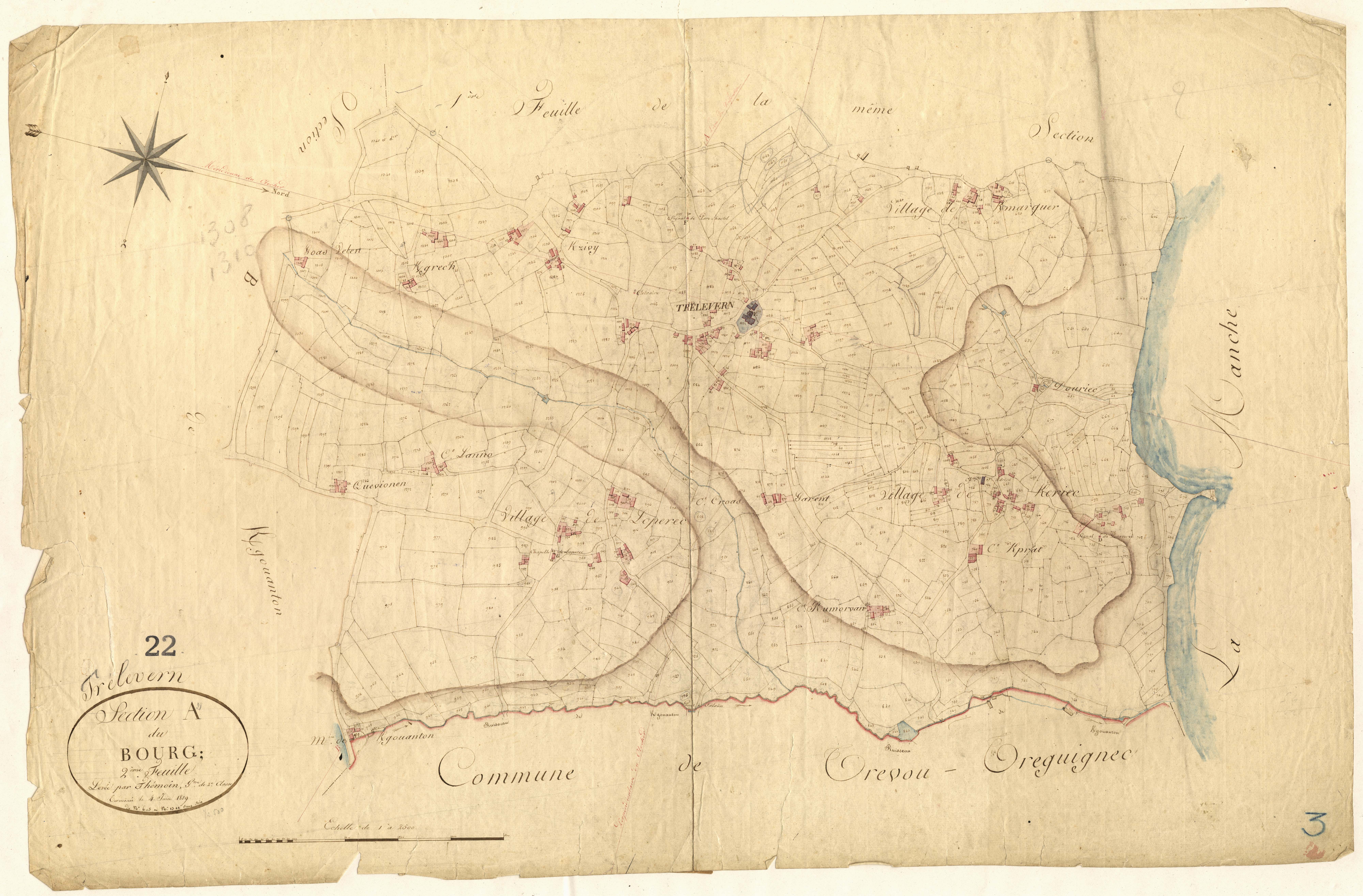 Trélévern - Section A, 2e feuille