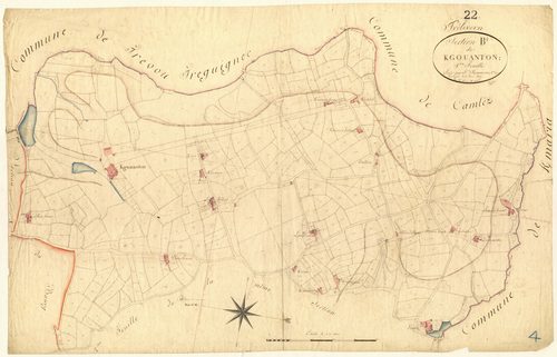 Trélévern - Section B, 1re feuille