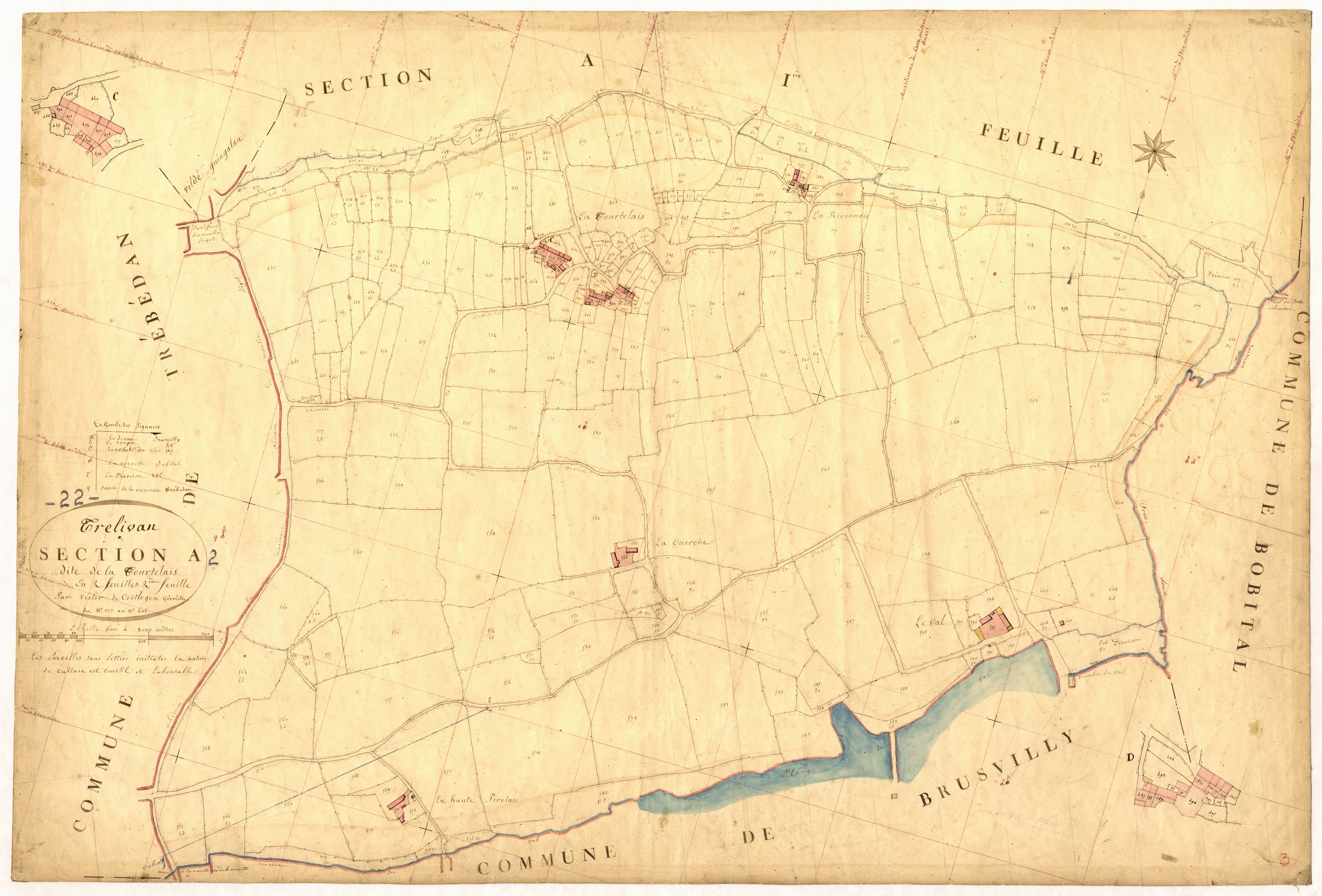 Trélivan - Section A, 2e feuille