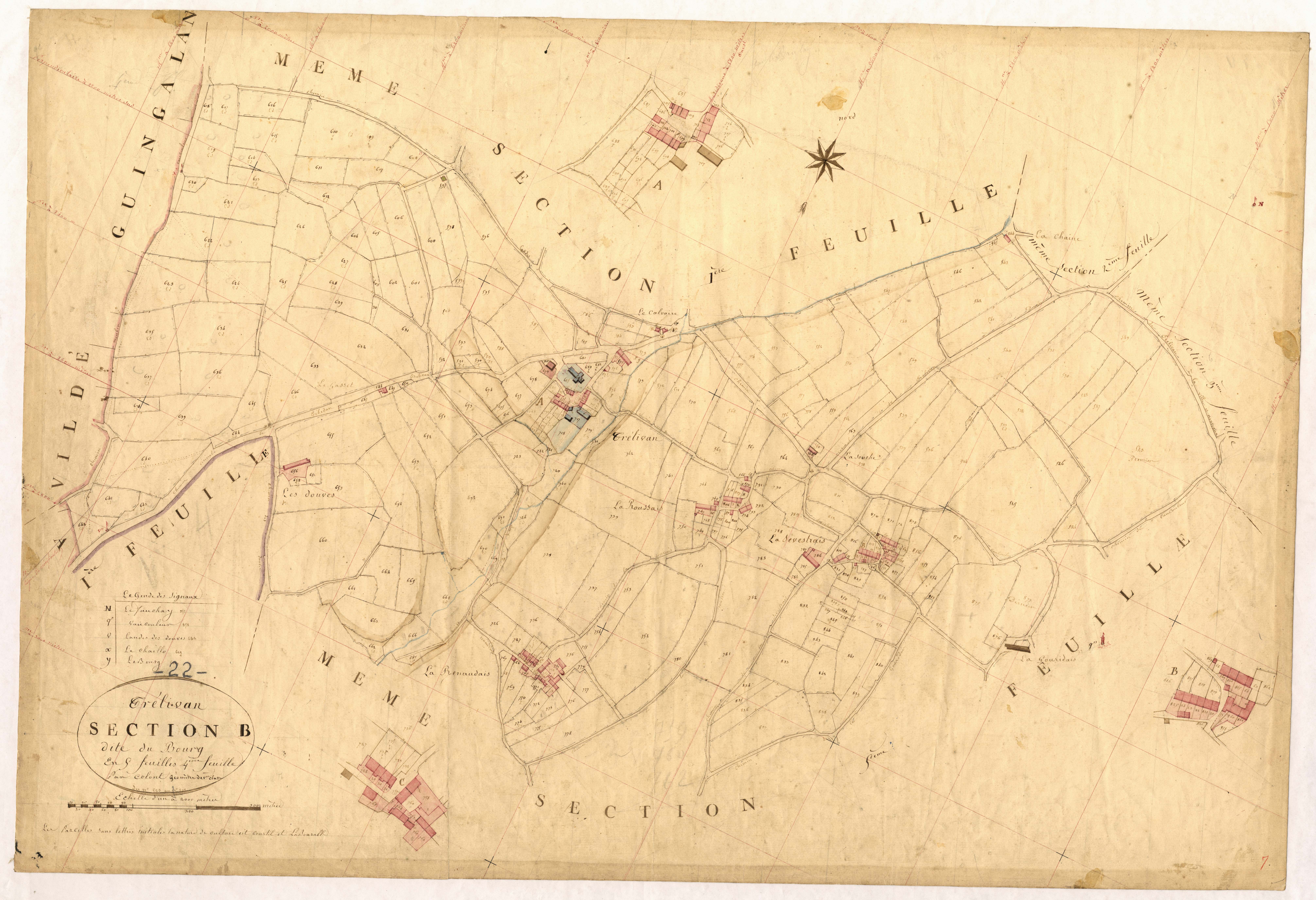 Trélivan - Section B, 4e feuille
