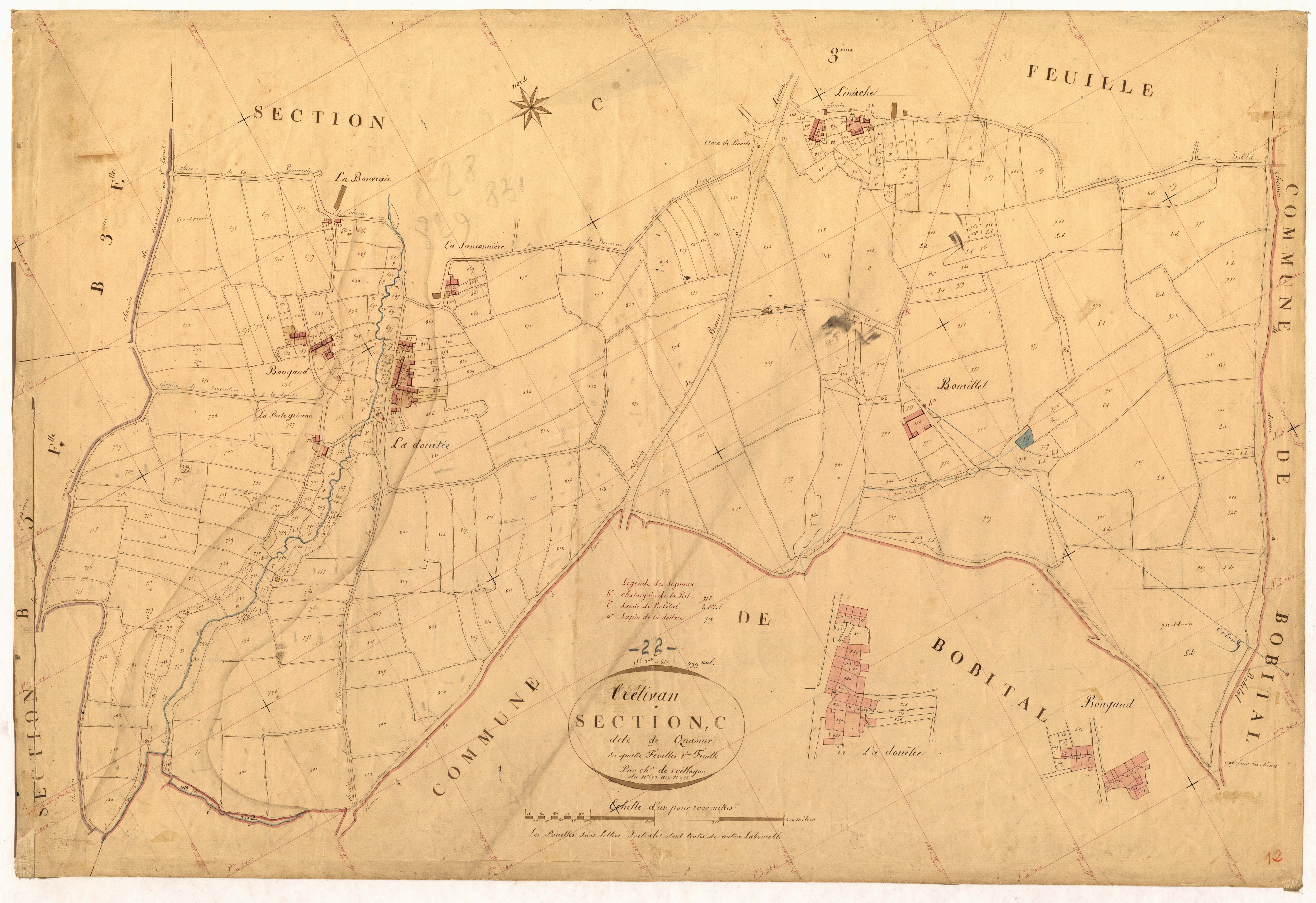 Trélivan - Section C, 4e feuille