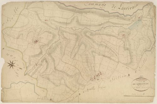 Trémargat - Section B, 1re feuille