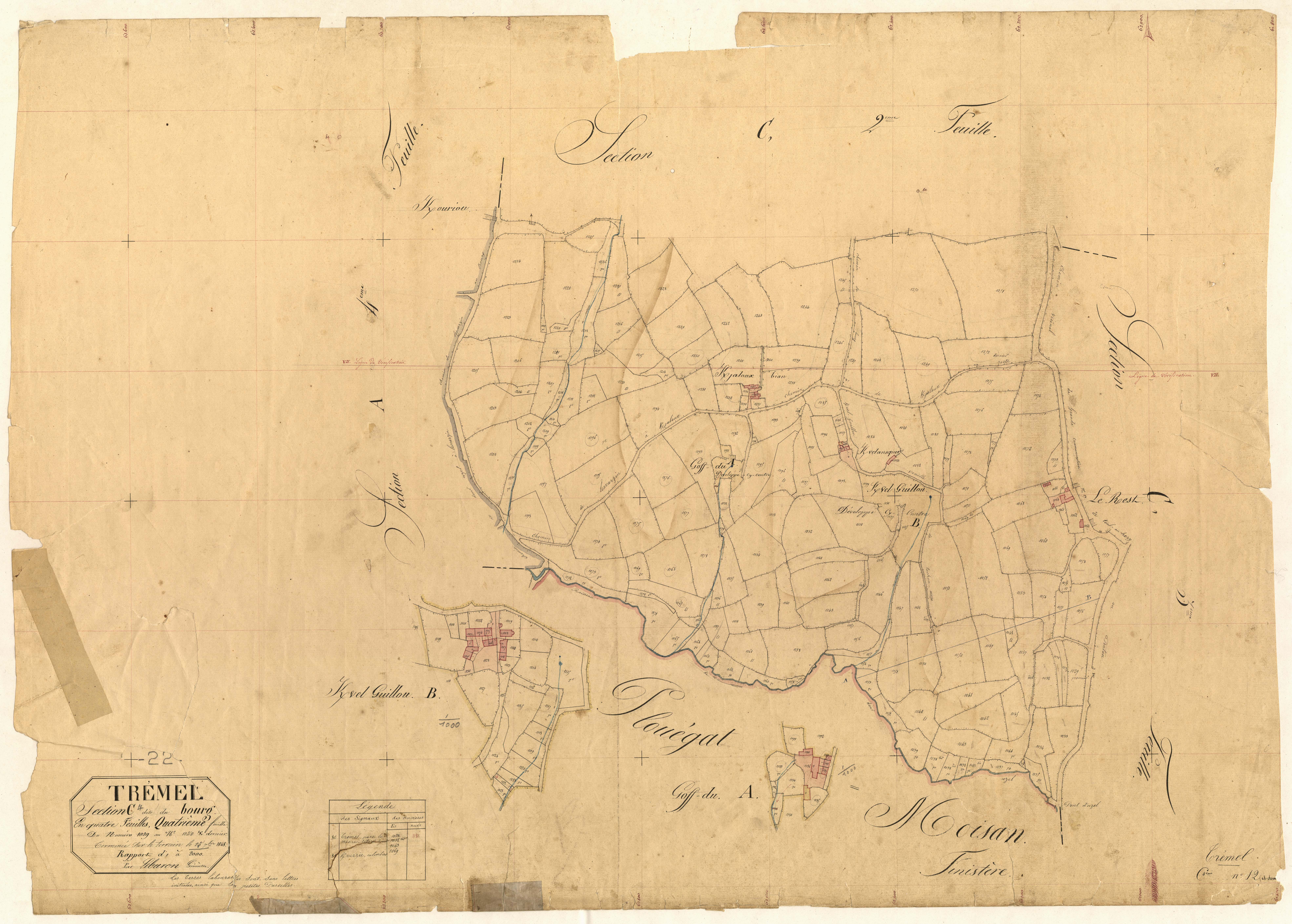 Trémel - Section C, 4e feuille