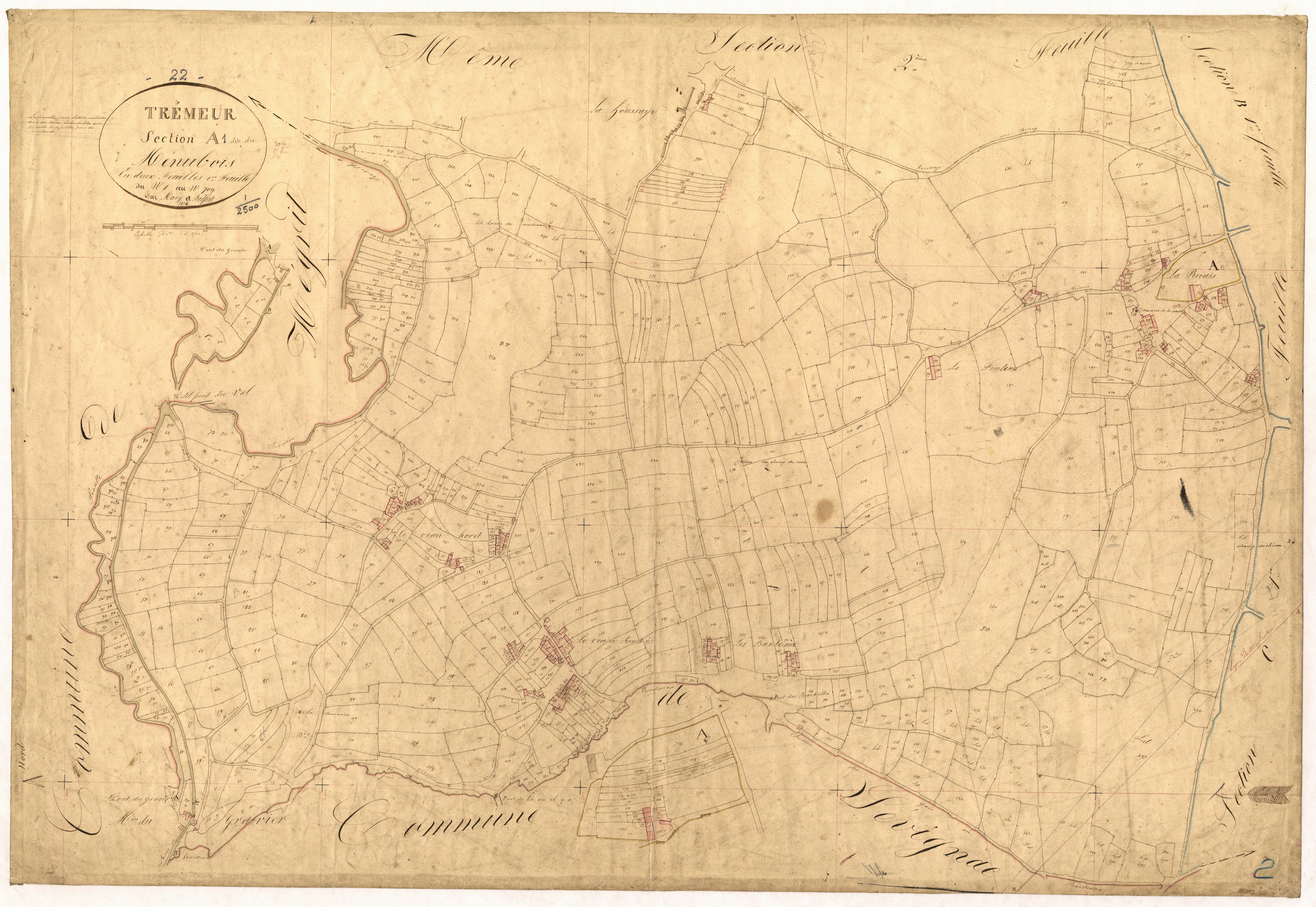 Trémeur - Section A, 1re feuille