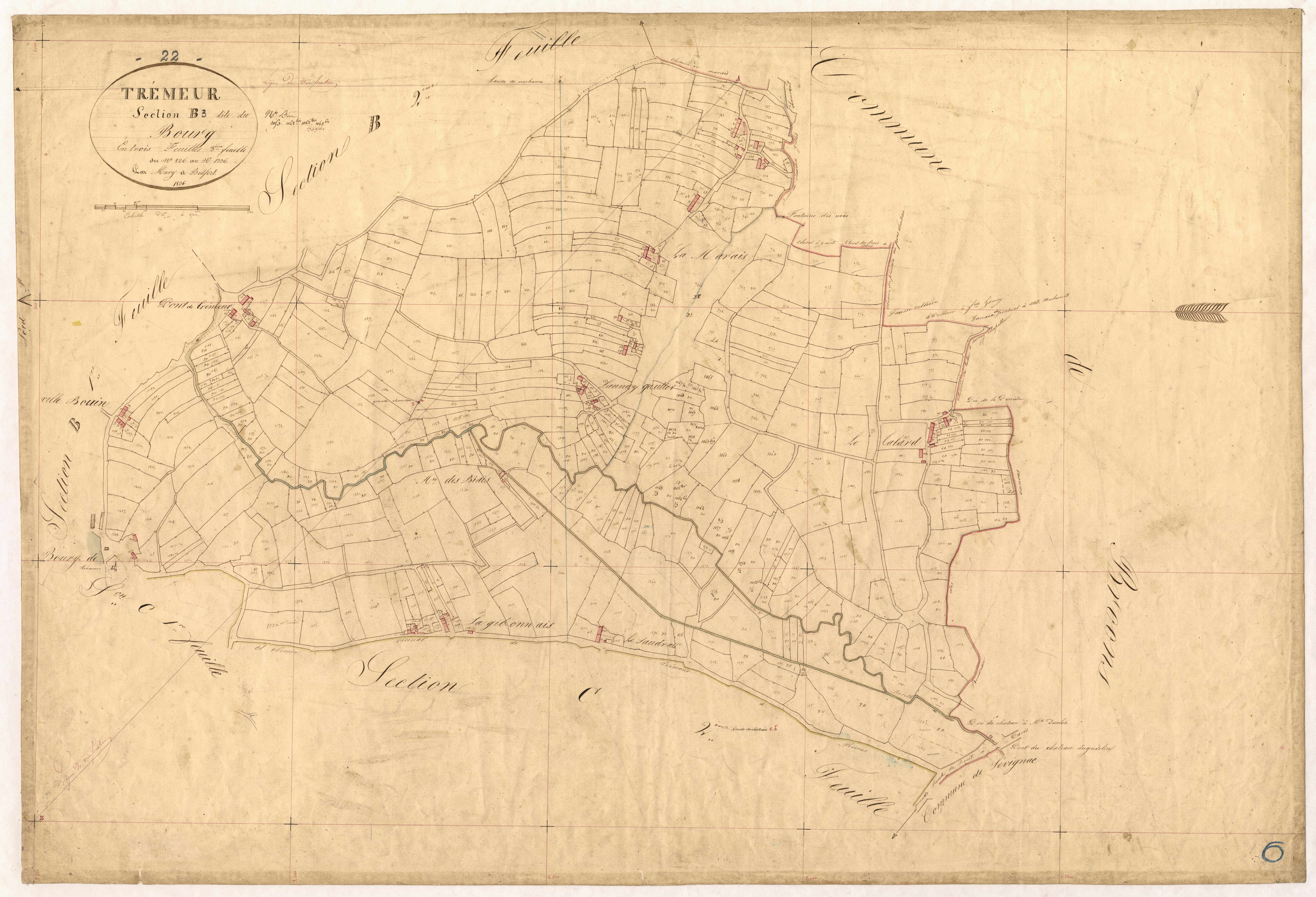 Trémeur - Section B, 3e feuille