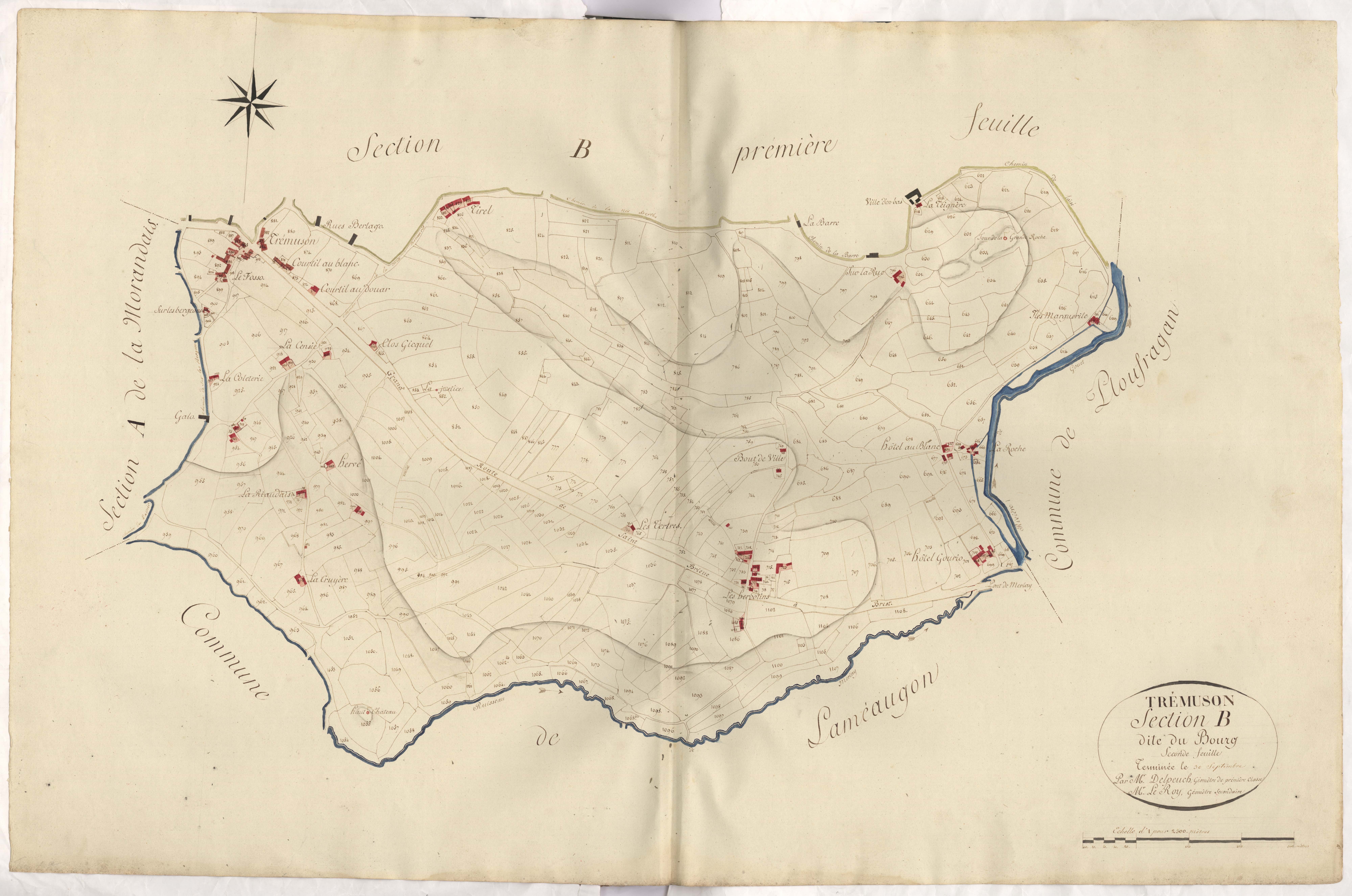Trémuson - Section B, 2e feuille