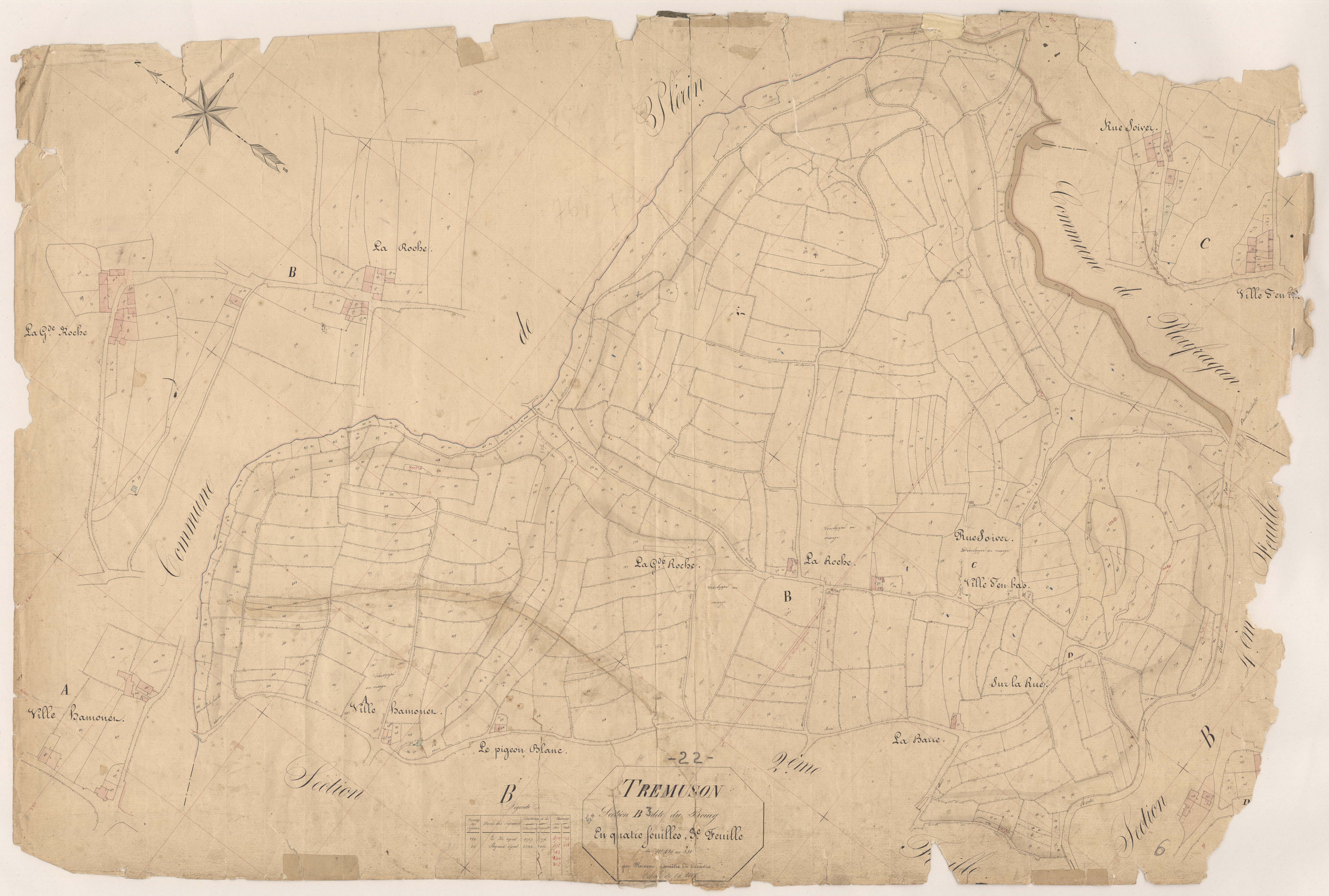 Trémuson - Section B, 3e feuille