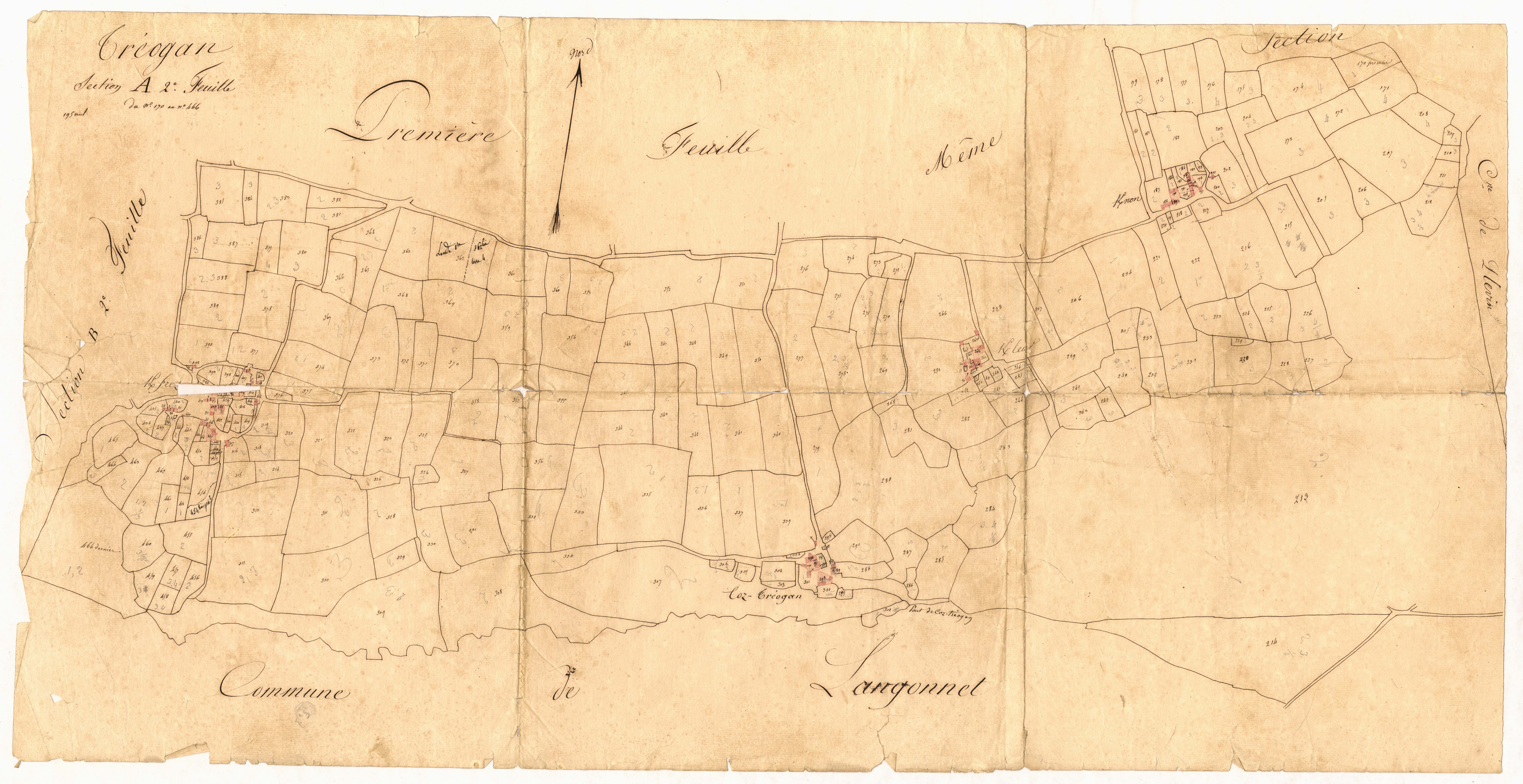 Tréogan - Section A, 2e feuille
