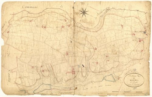 Trévou-Tréguignec - Section A, 1re feuille