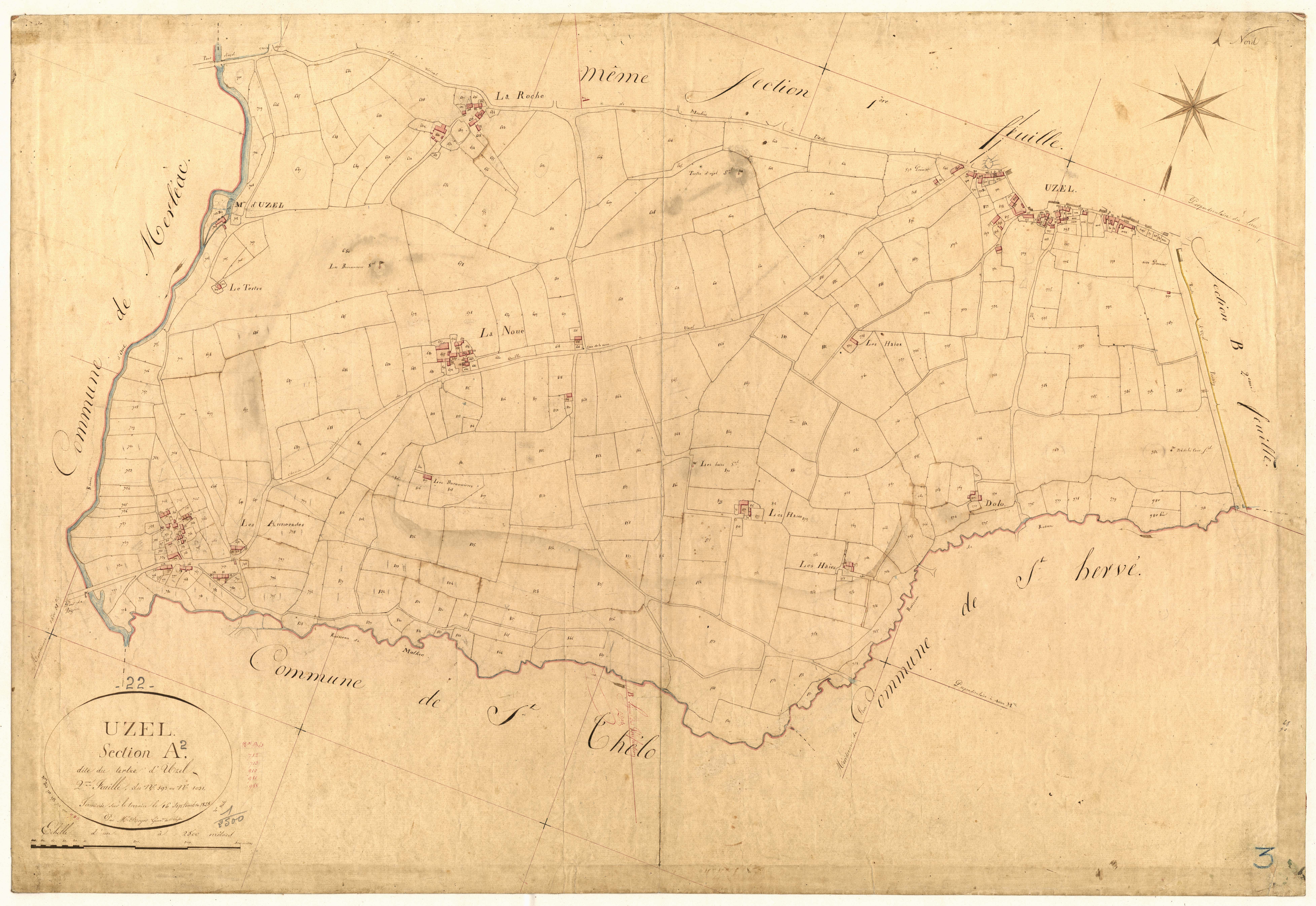 Uzel - Section A, 2e feuille
