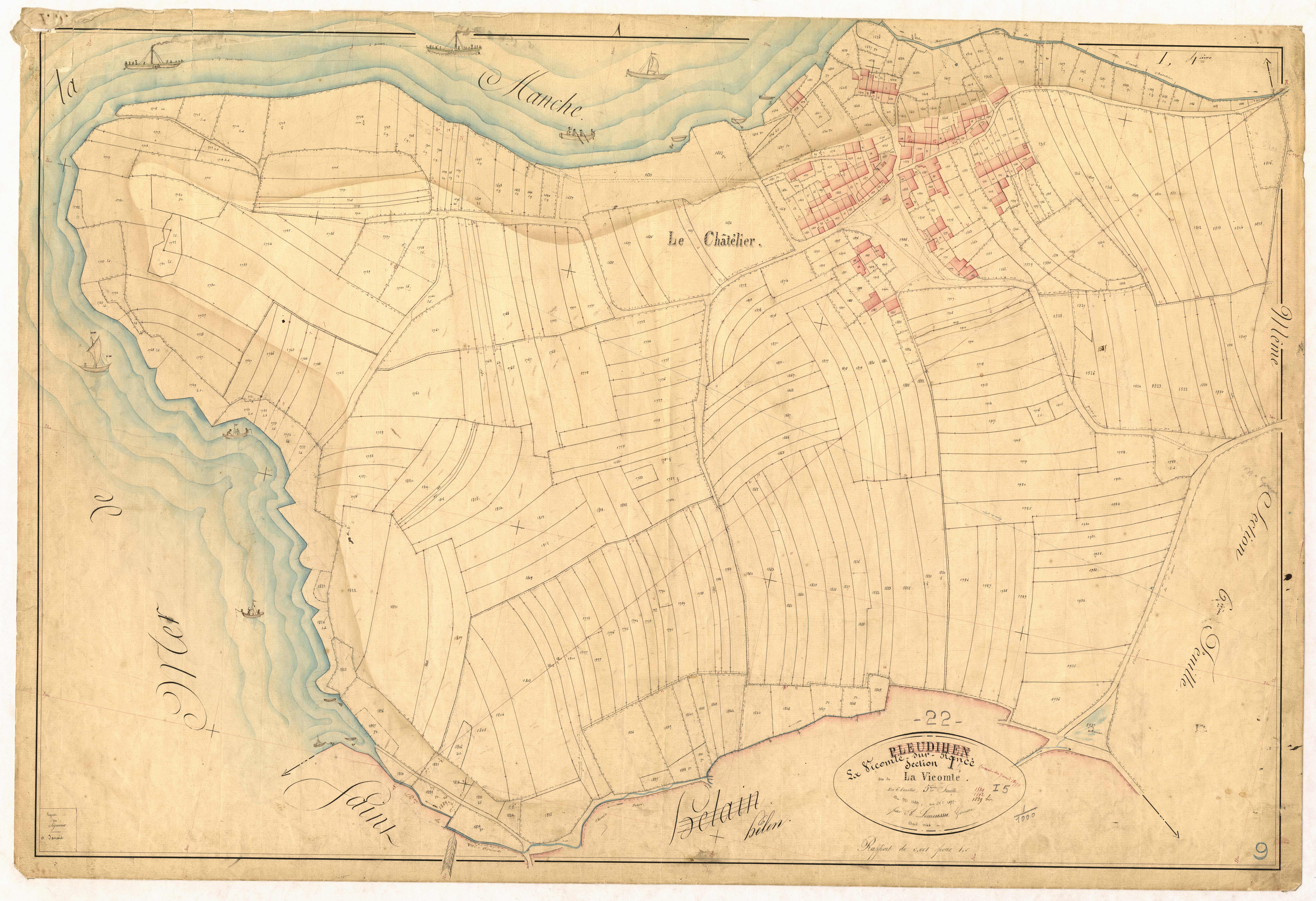 La Vicomté-sur-Rance - Section I, 5e feuille