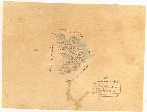 La Vicomté-sur-Rance - Tableau d'assemblage