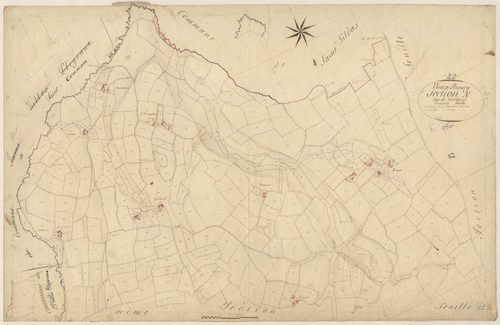 Le Vieux-Bourg - Section A, 1re feuille