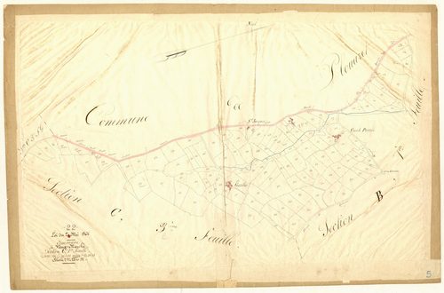 Le Vieux-Marché - Section C, 1re feuille