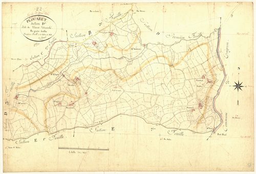 Le Vieux-Marché - Section D, 2e feuille