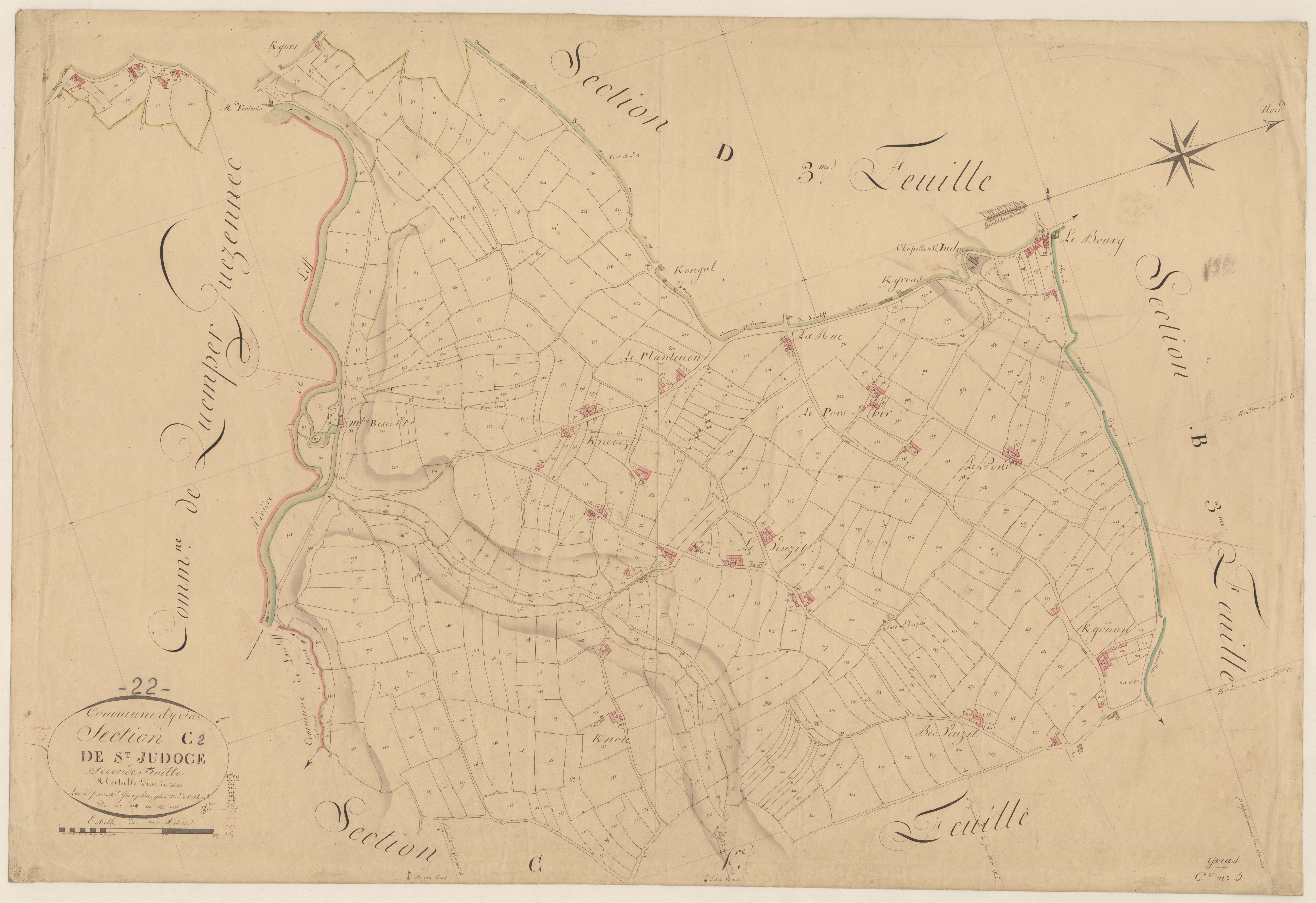 Yvias - Section C, 2e feuille