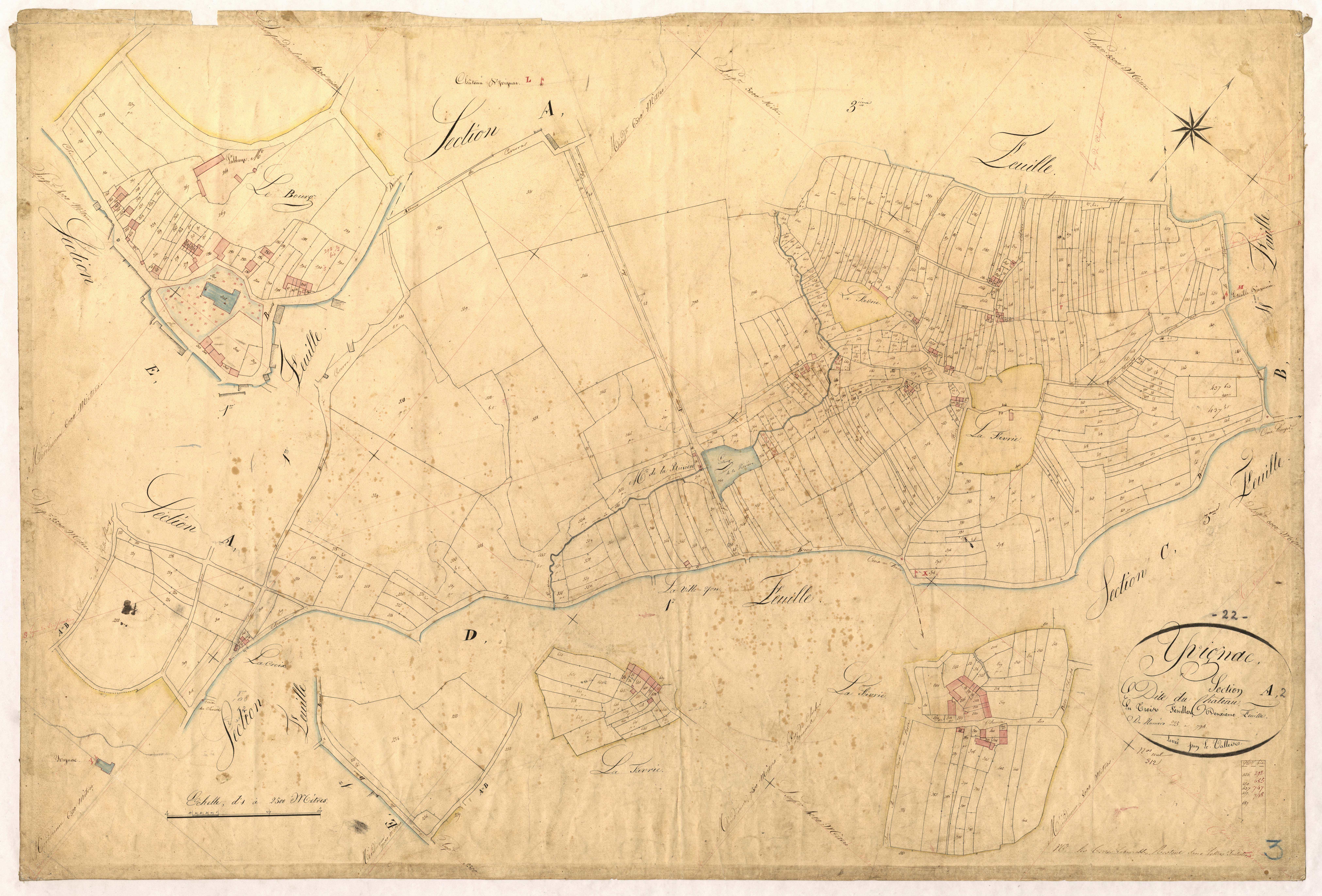 Yvignac-la-Tour - Section A, 2e feuille