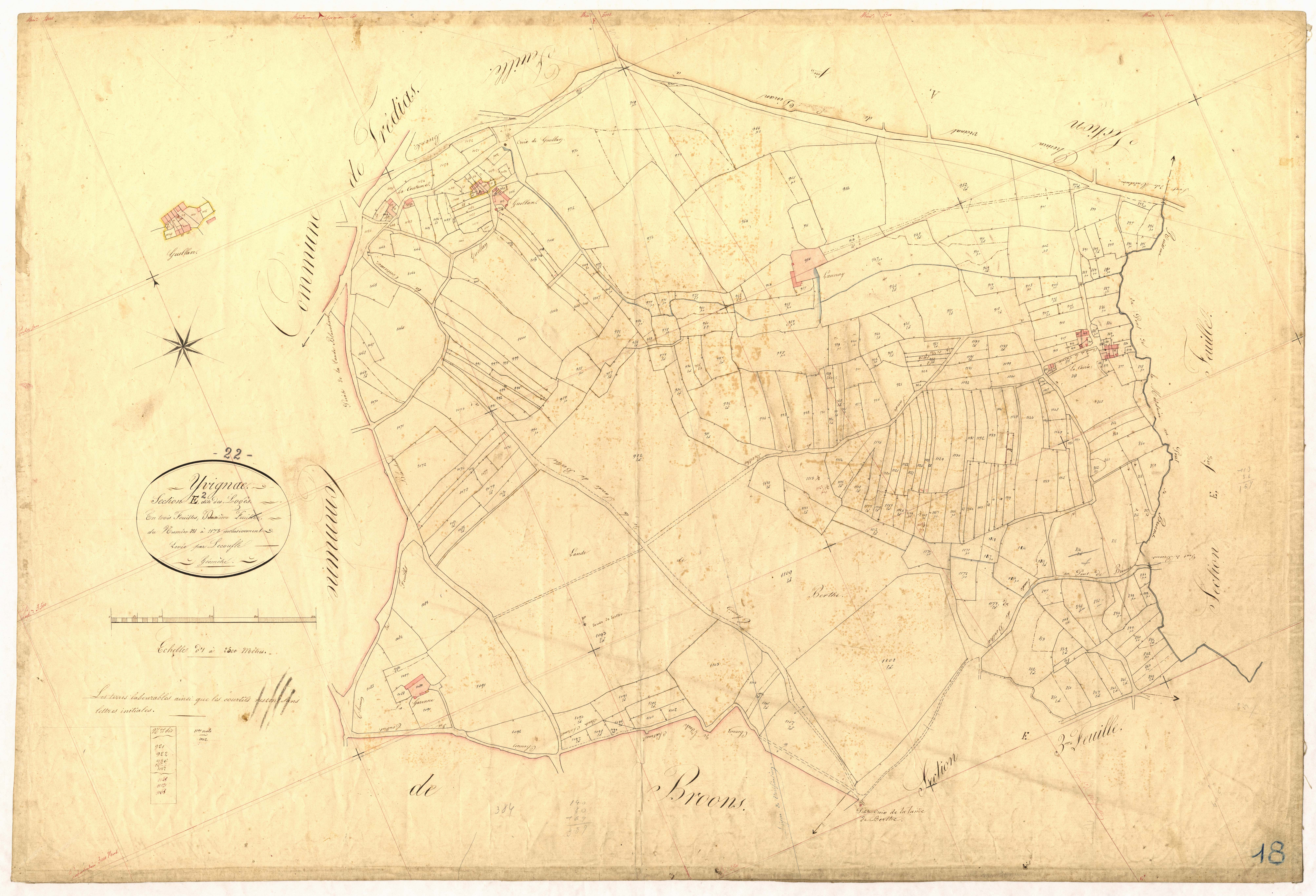 Yvignac-la-Tour - Section E, 2e feuille