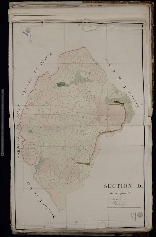 Ahun - Section D dite de Fèlinard (1ère feuille)