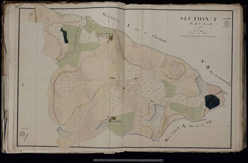 Ahun - Section F dite de la Chezotte (2ème feuille)