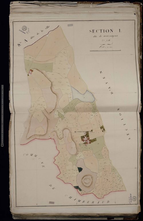 Ahun - Section L dite de Mont-Couyeux (2ème feuille)