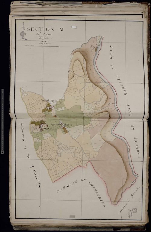Ahun - Section M dite d'Ayen (2ème feuille)